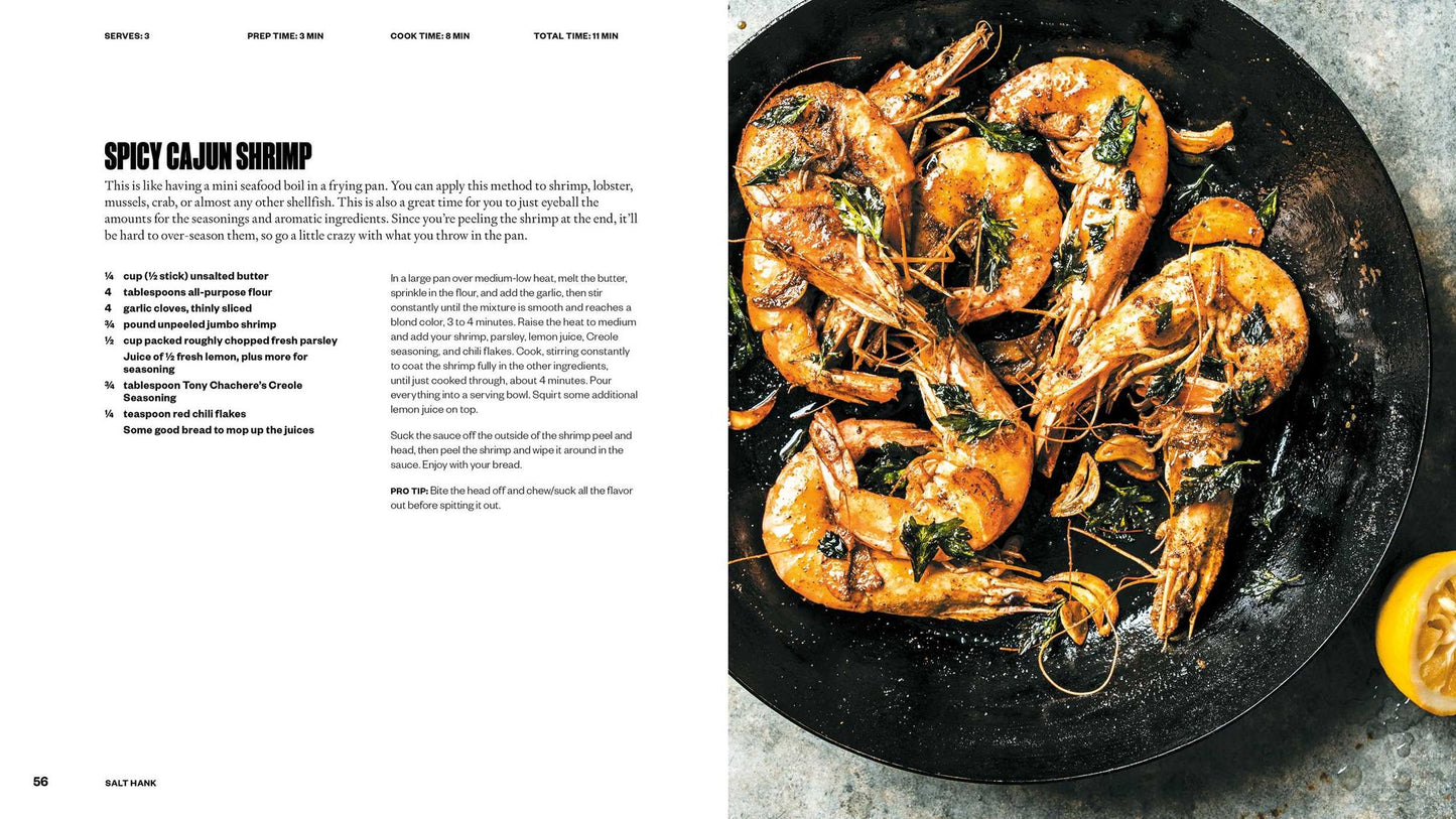 Salt Hank: A Five Napkin Situation (A Cookbook)