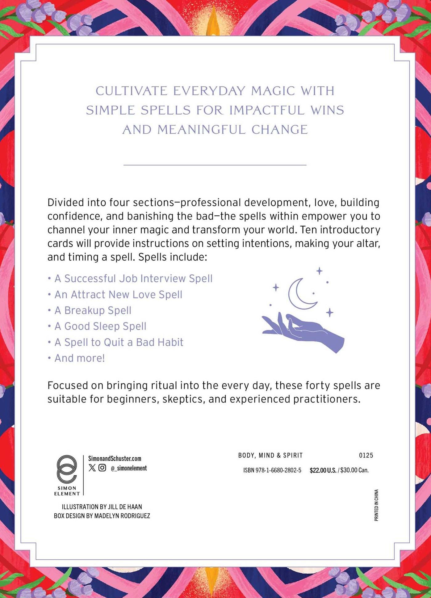 Spells for Success Deck: 40 Spells to Set Intentions and Manifest Everyday Wins