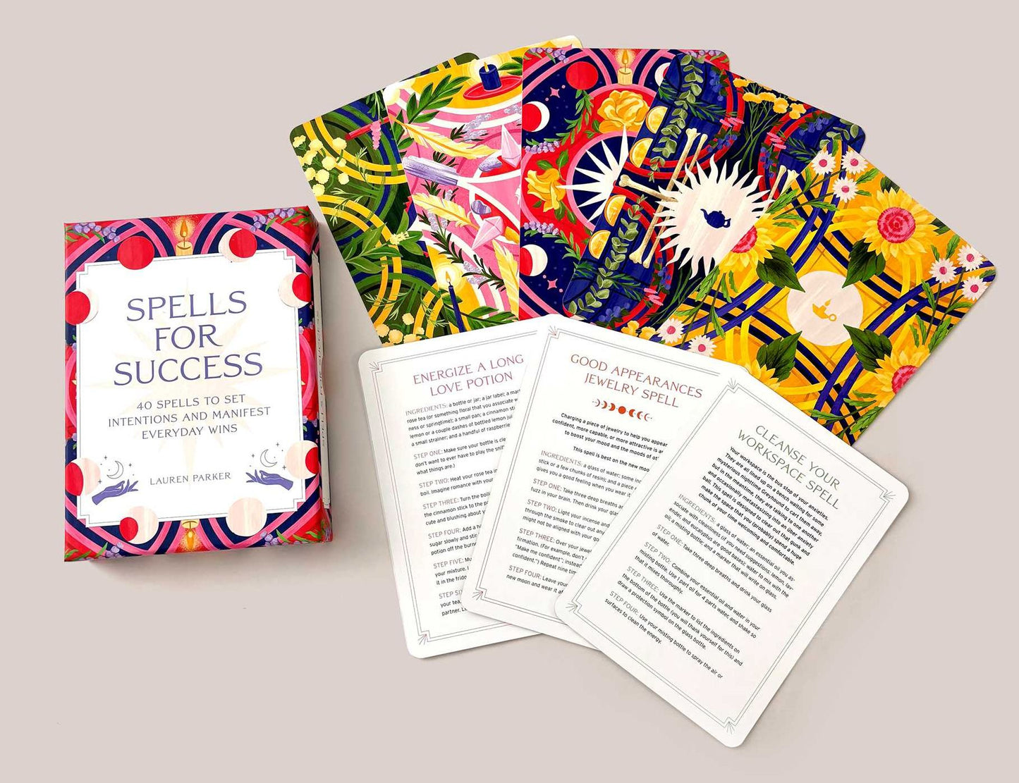 Spells for Success Deck: 40 Spells to Set Intentions and Manifest Everyday Wins