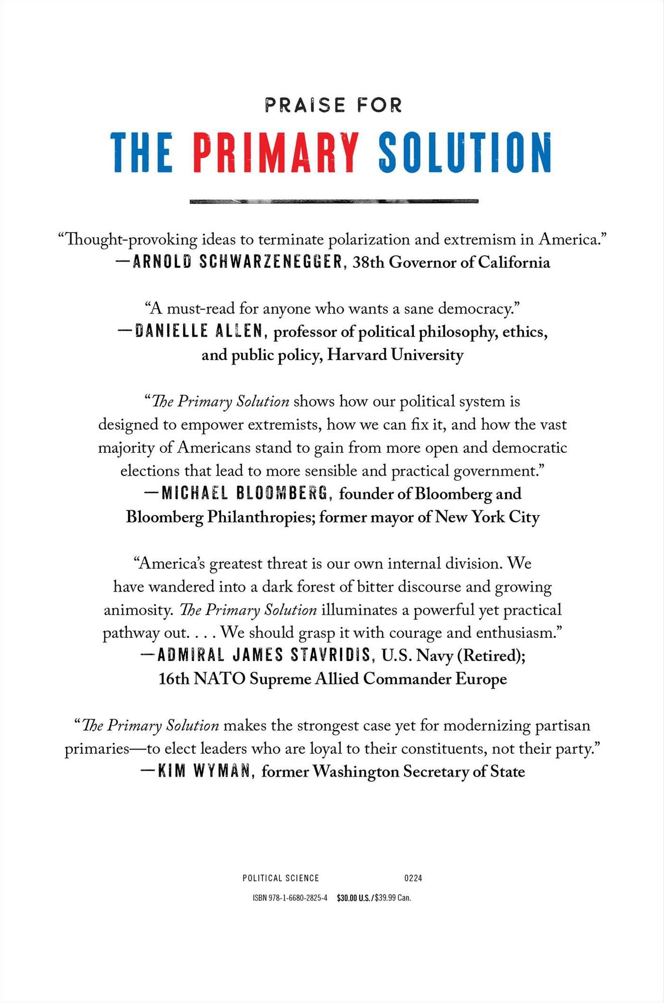 The Primary Solution: Rescuing Our Democracy from the Fringes
