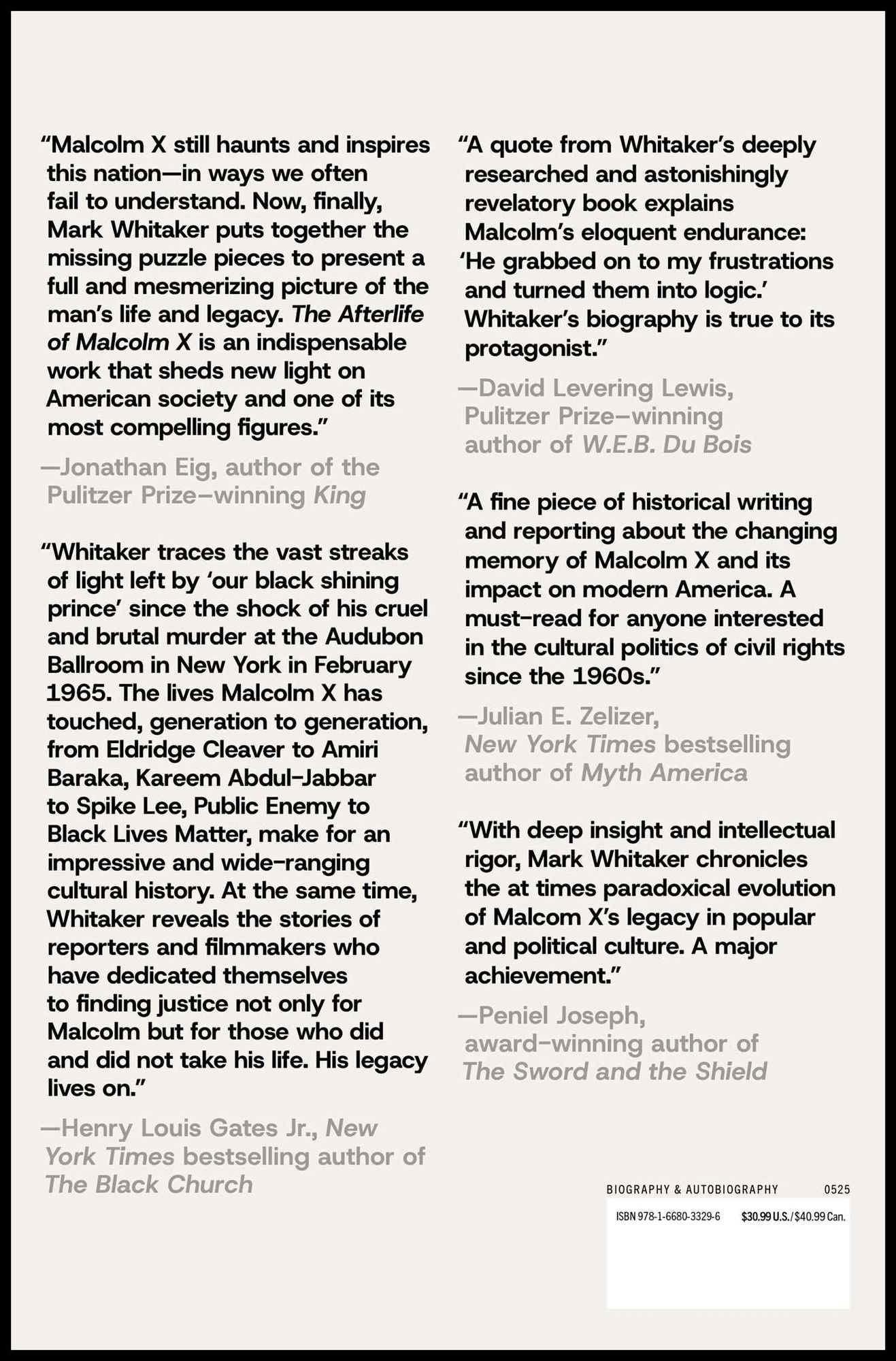 The Afterlife of Malcolm X
