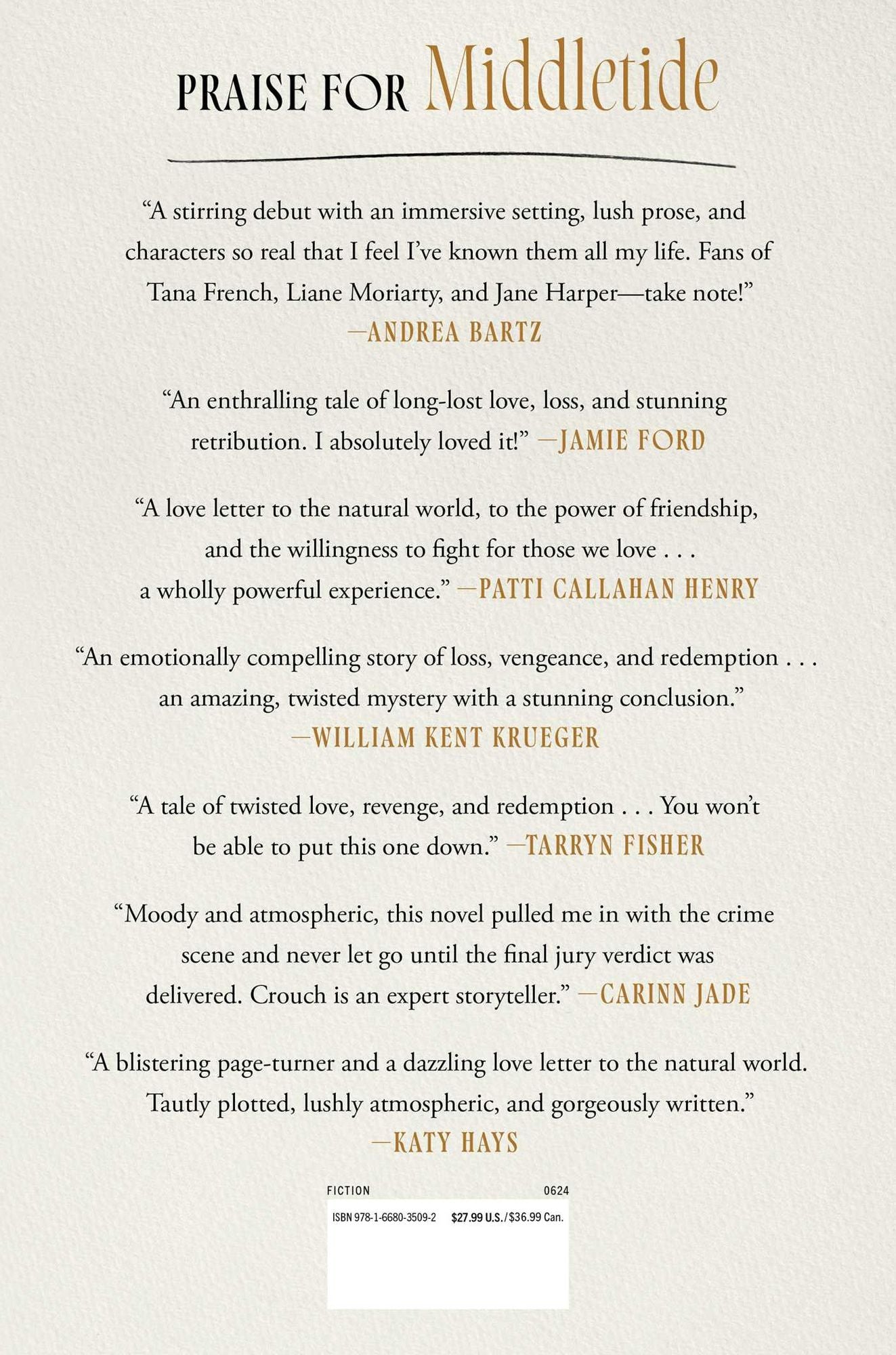 Middletide: A Novel