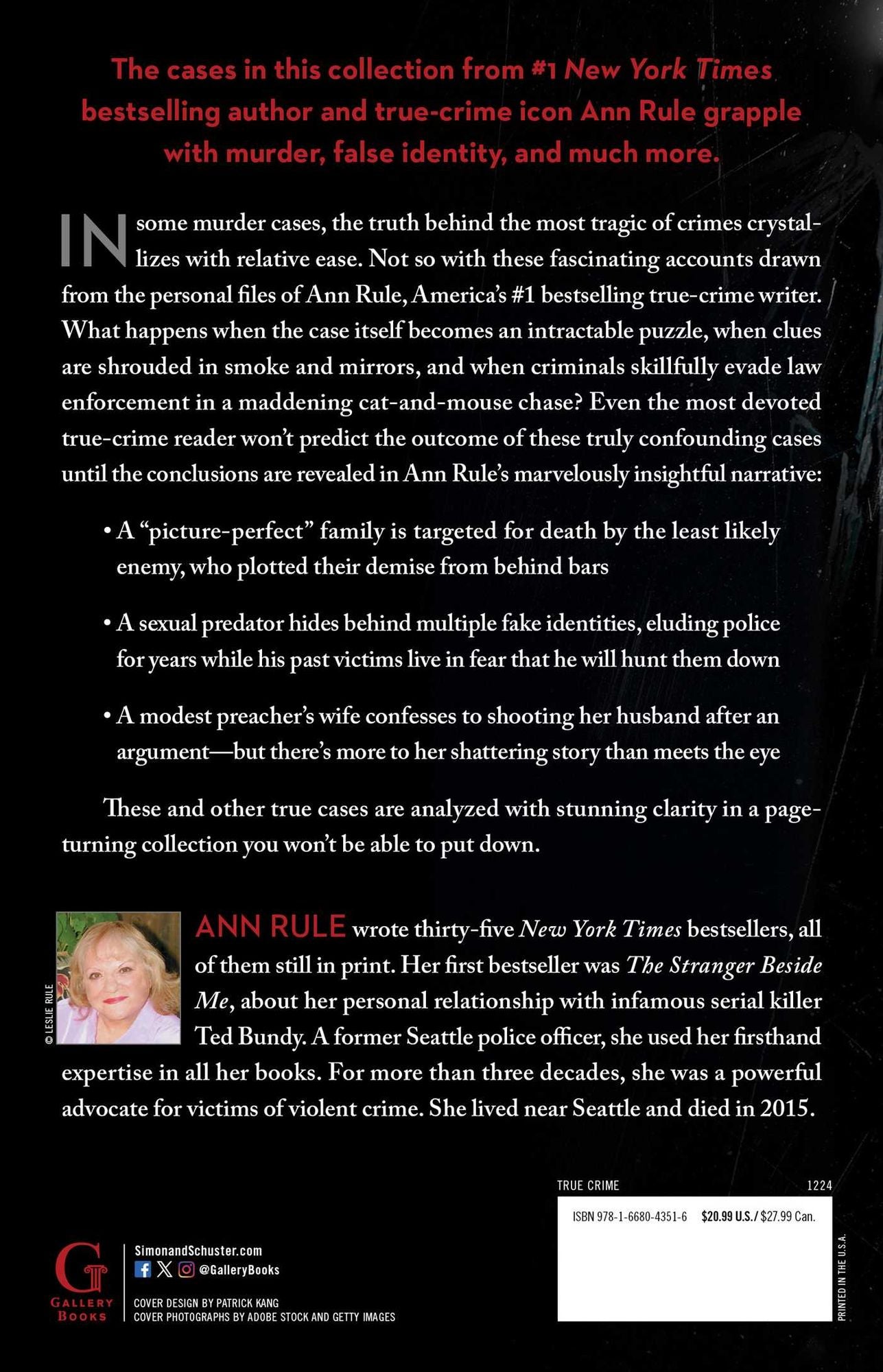 Smoke, Mirrors, and Murder: And Other True Cases