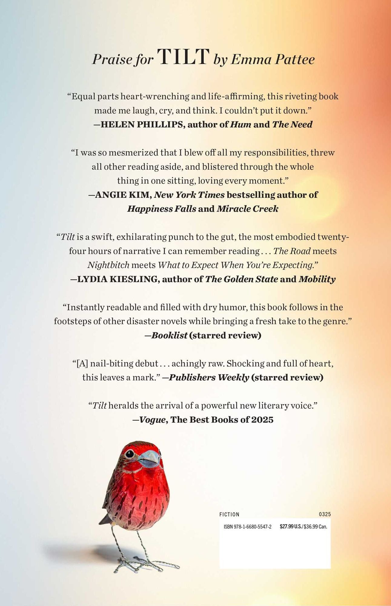 Tilt: A Novel