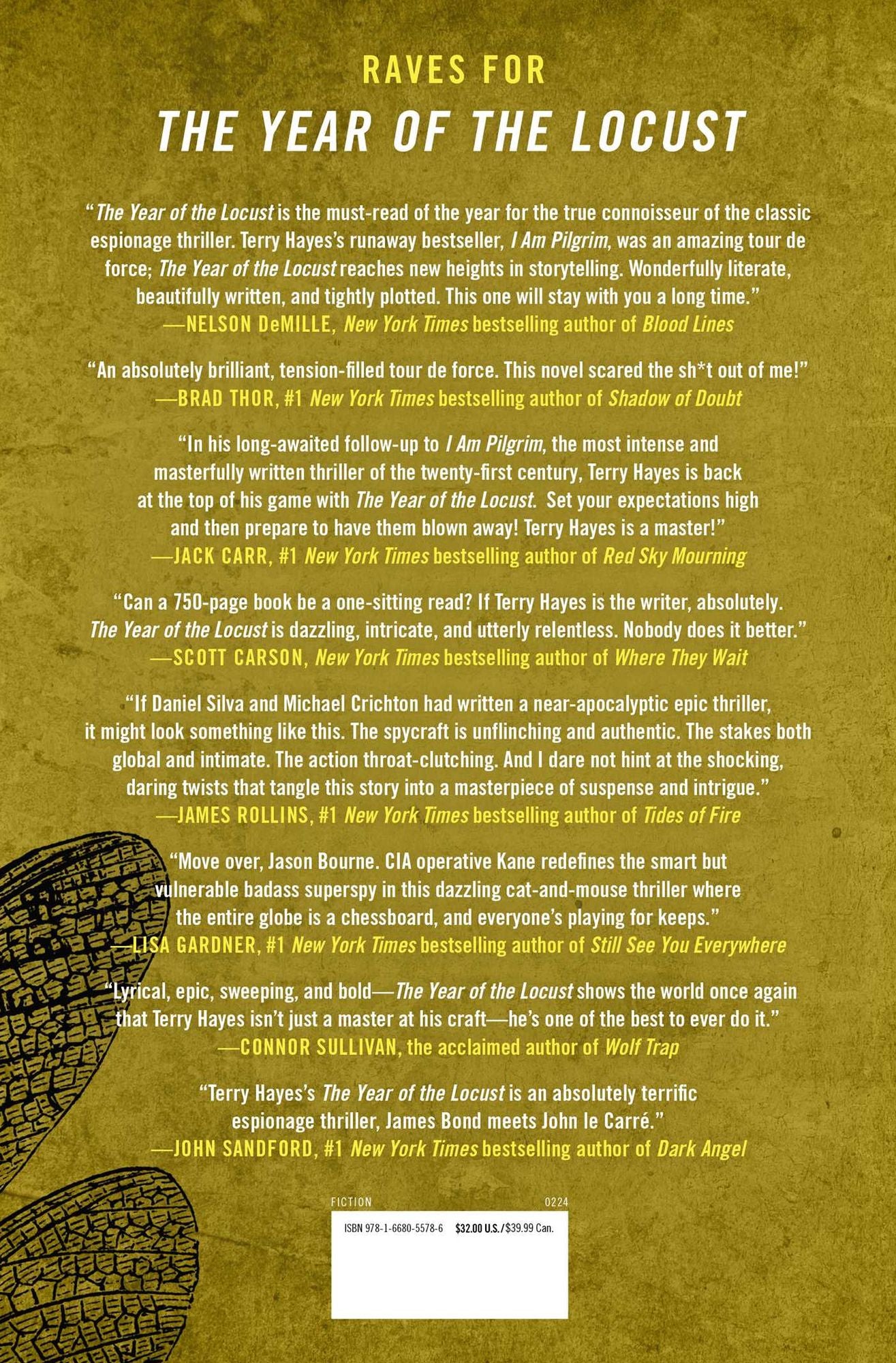 The Year of the Locust: A Thriller