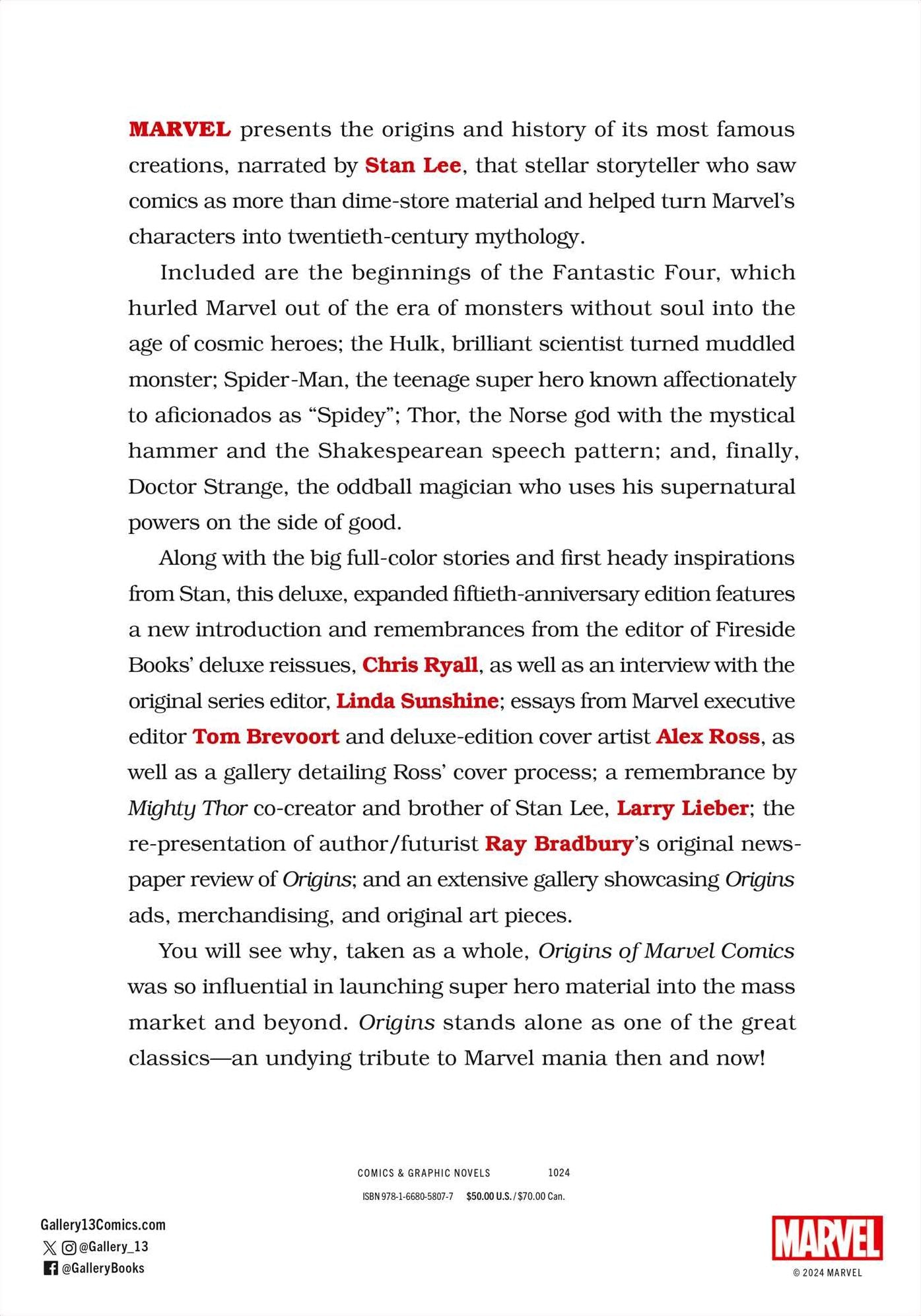 Origins of Marvel Comics (Deluxe Edition)