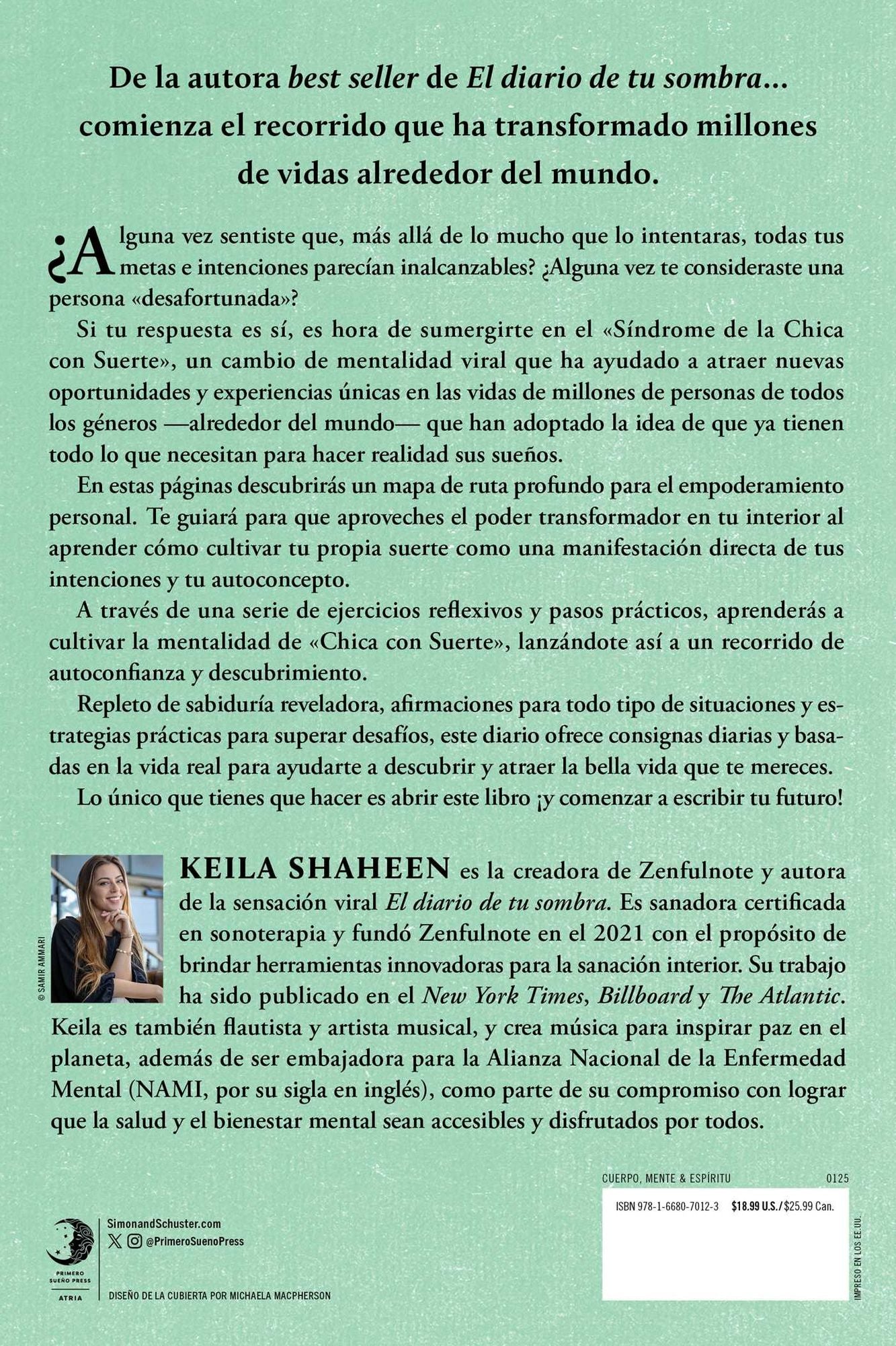 El diario de la chica con suerte: Cómo cualquiera puede manifestar la vida de sus sueños