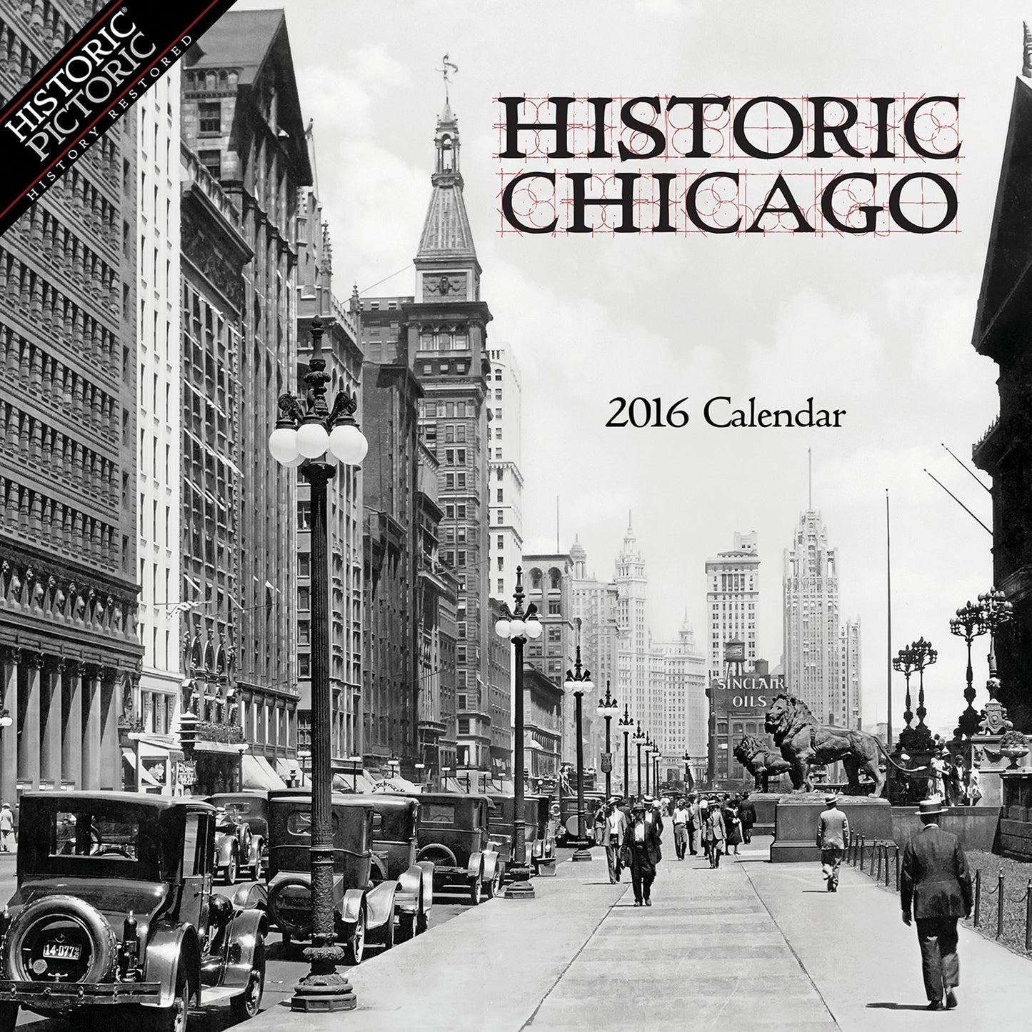 2016 Historic Chicago Wall Calendar