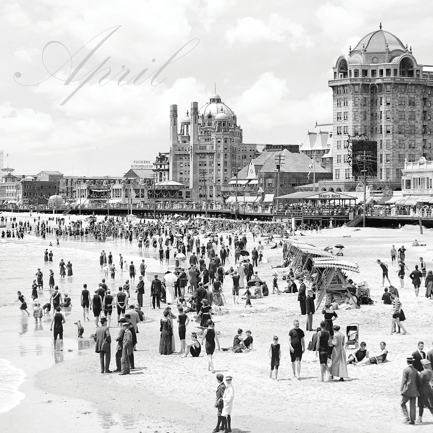 2016 Historic Jersey Shore Wall Calendar