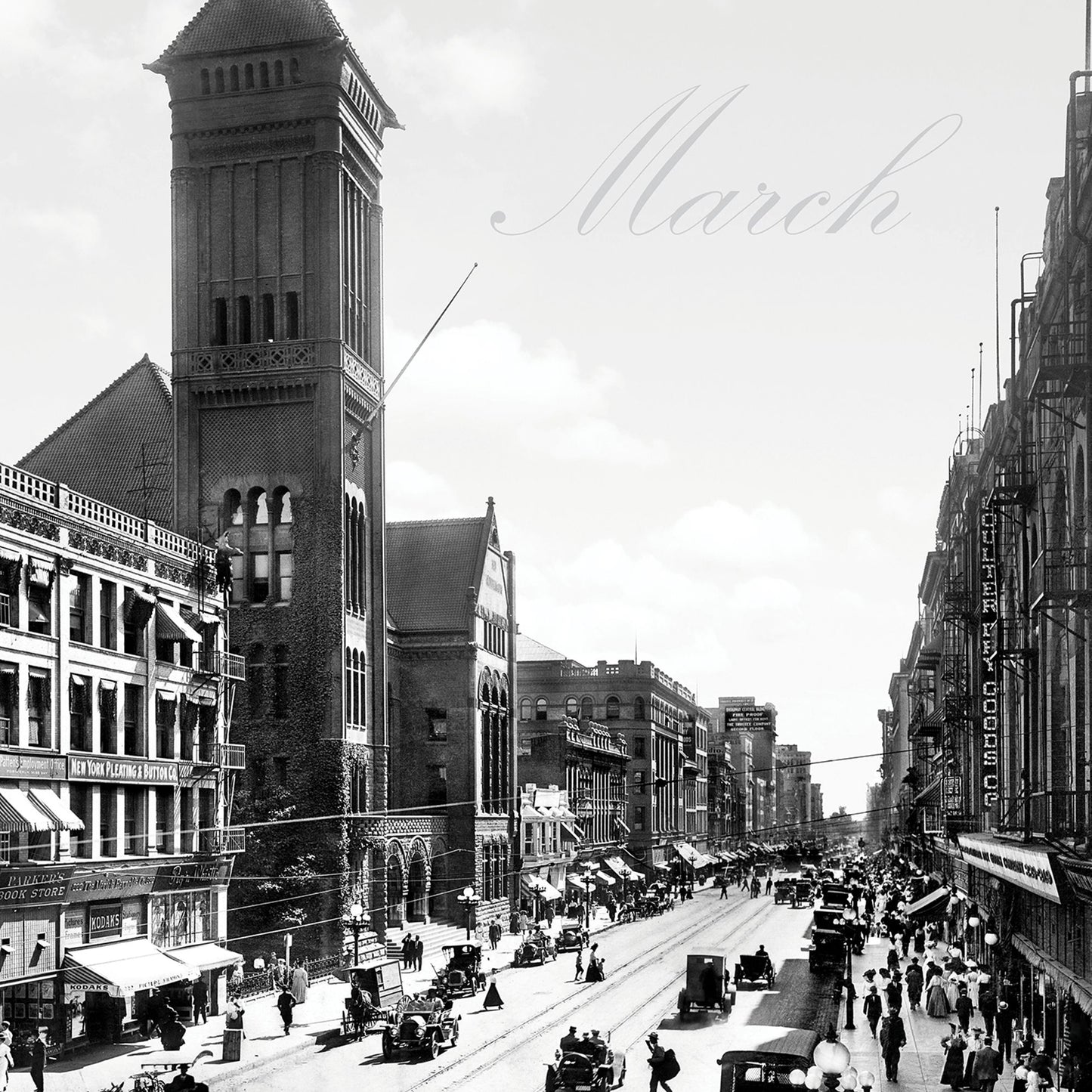 2016 Historic Los Angeles Wall Calendar