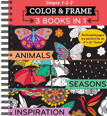 Color and Frame 3 in 1 Animals, Seasons, Inspiration