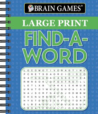 Brain Games Large Print Find a Word