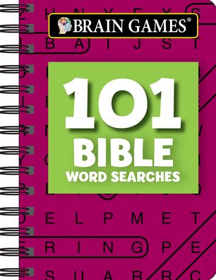 Mini Brain Games 101 Bible Word Searches