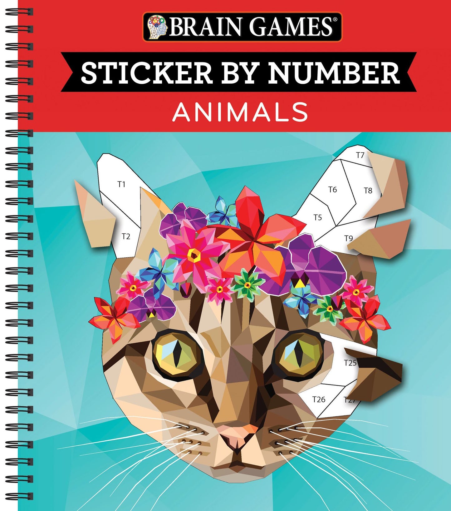 Brain Games Color by Stickers Animals