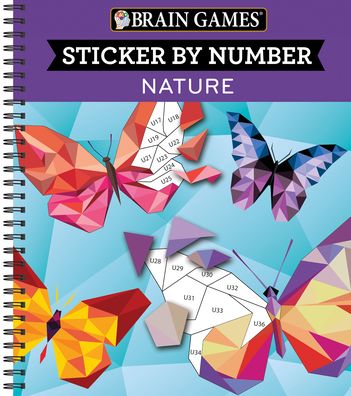Brain Games Color by Stickers Nature