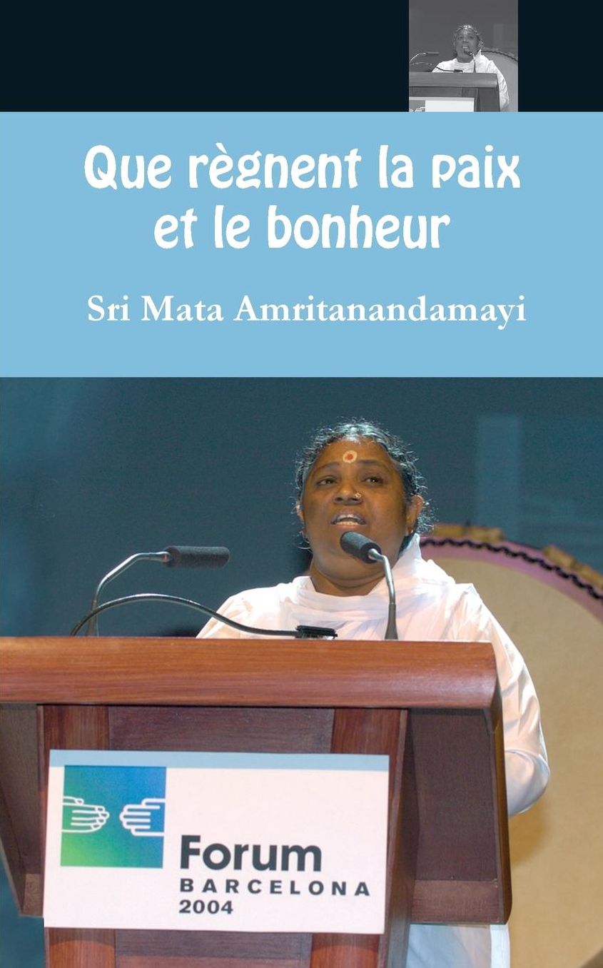 Que règnent la paix et le bonheur