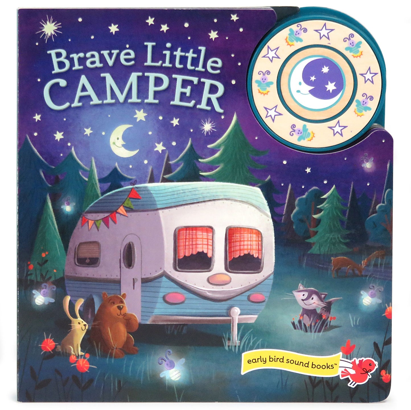 Brave Little Camper: Sound Book Wood Button Module