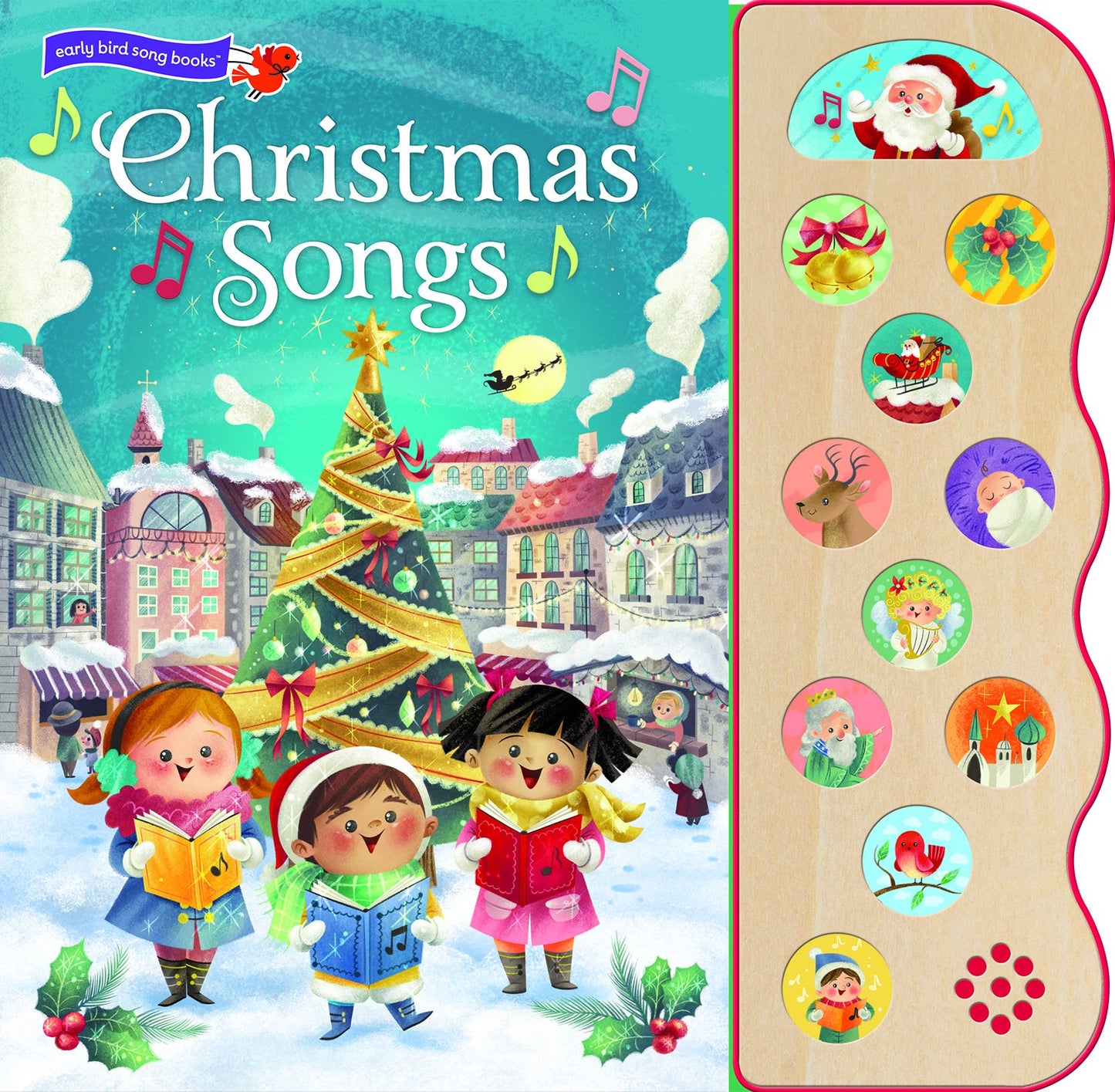 Christmas Songs: Deluxe Sound Book Wood Module