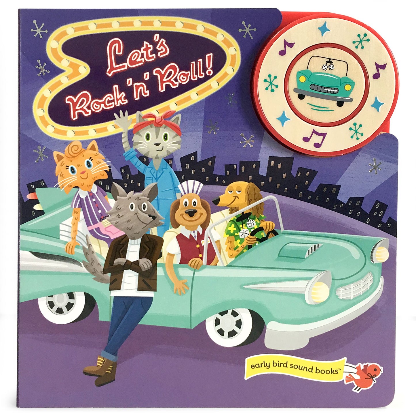 Let's Rock 'n' Roll: Sound Book Wood Button Module