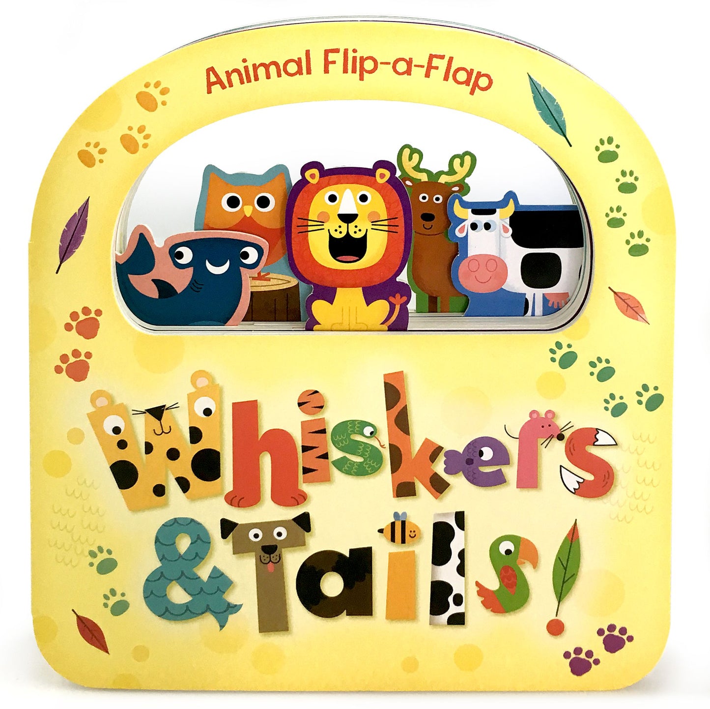 Whiskers & Tails: Animal Flip a Flap Board Book