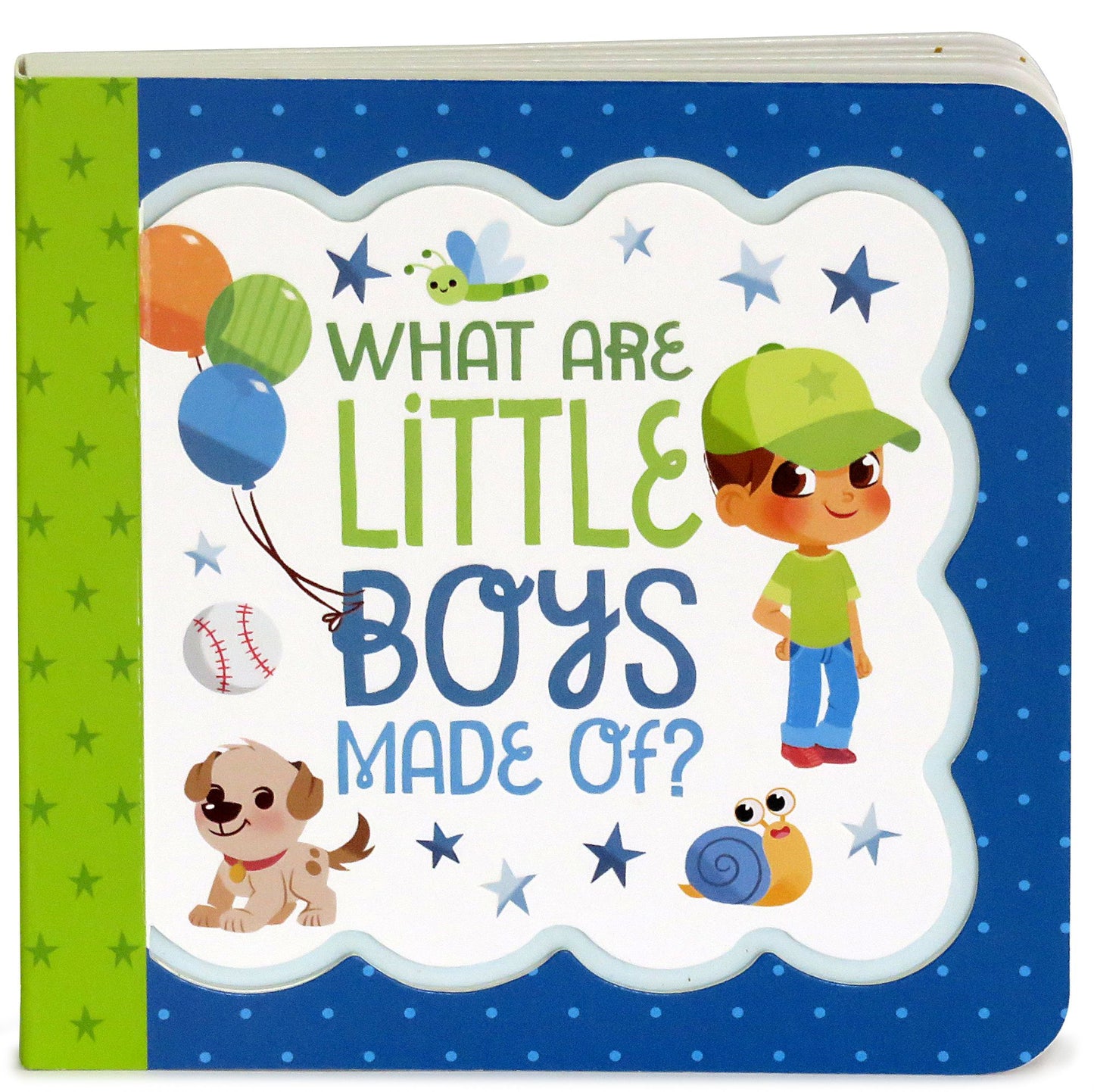 What Are Little Boys Made Of: Keepsake Greeting Card Board Book