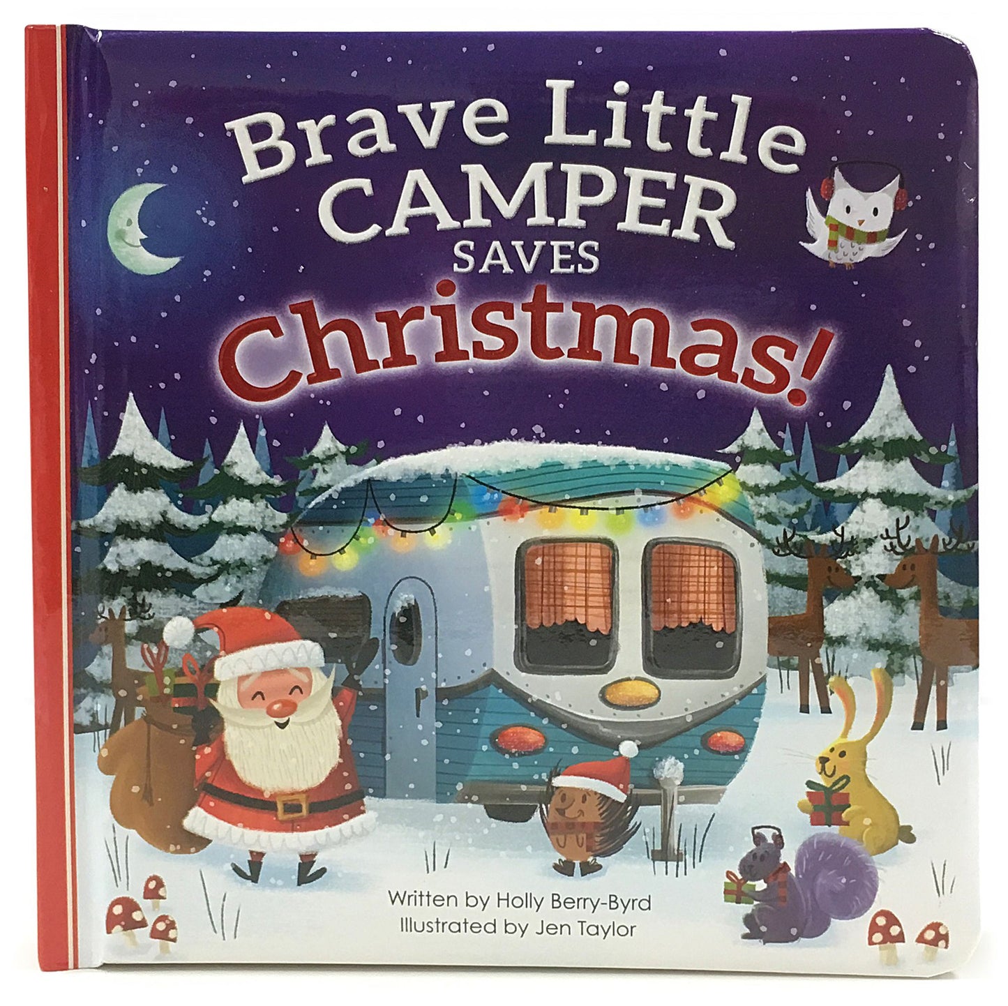 Brave Little Camper Saves Christmas: Square Padded Board Picture Book