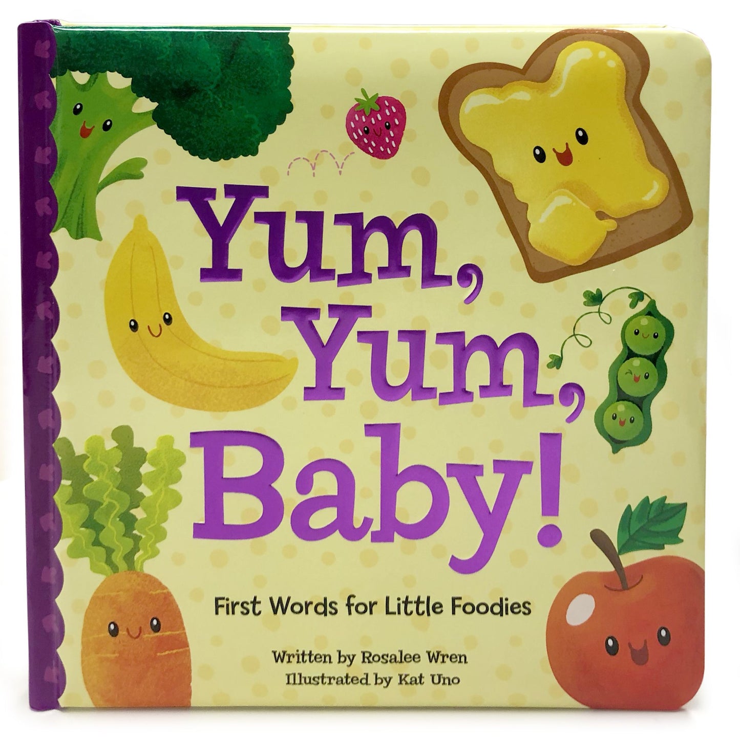 Yum Yum Baby: Square Padded Board Picture Book