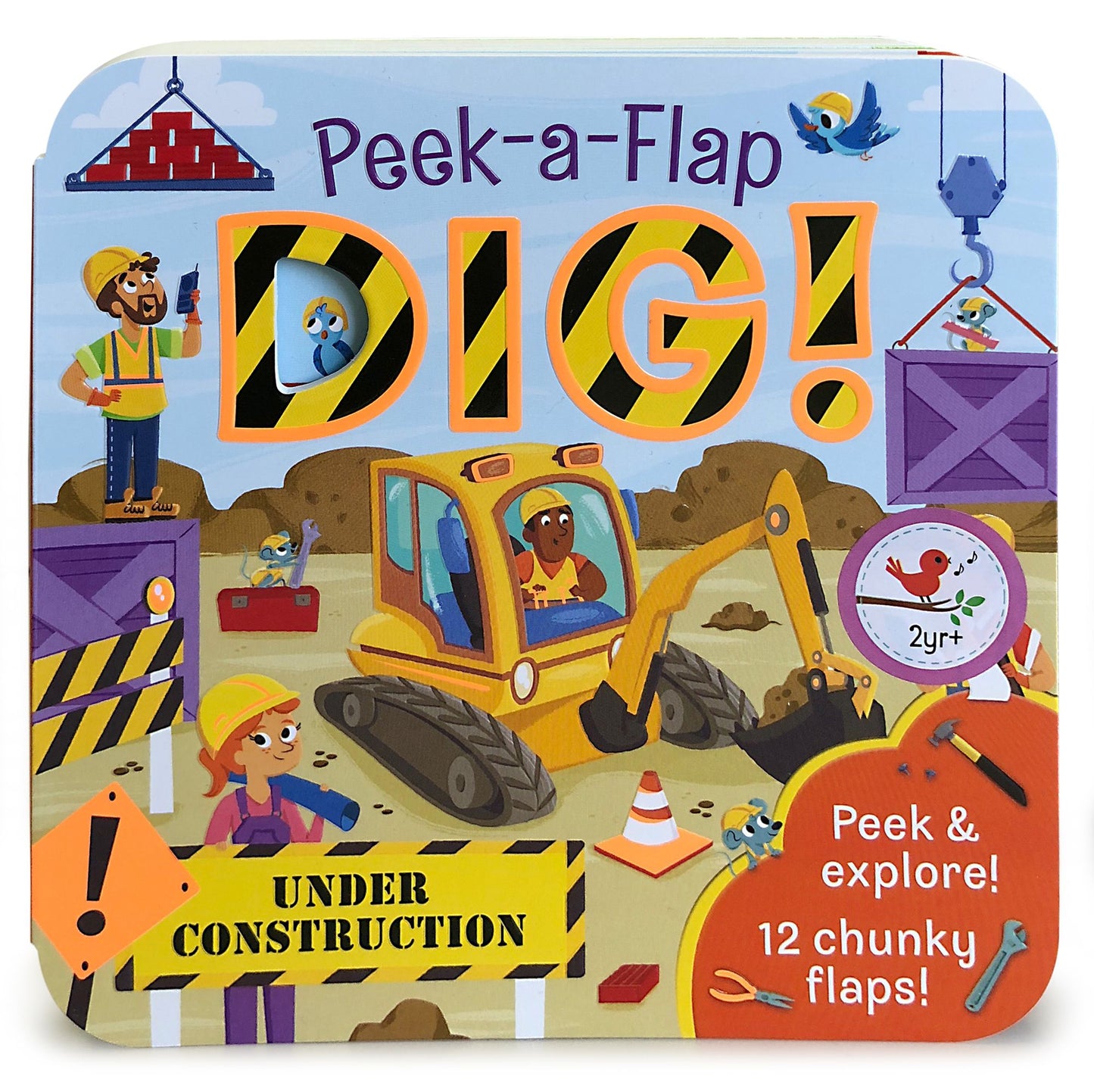 Dig!: Chunky Peek a Flap Board Book