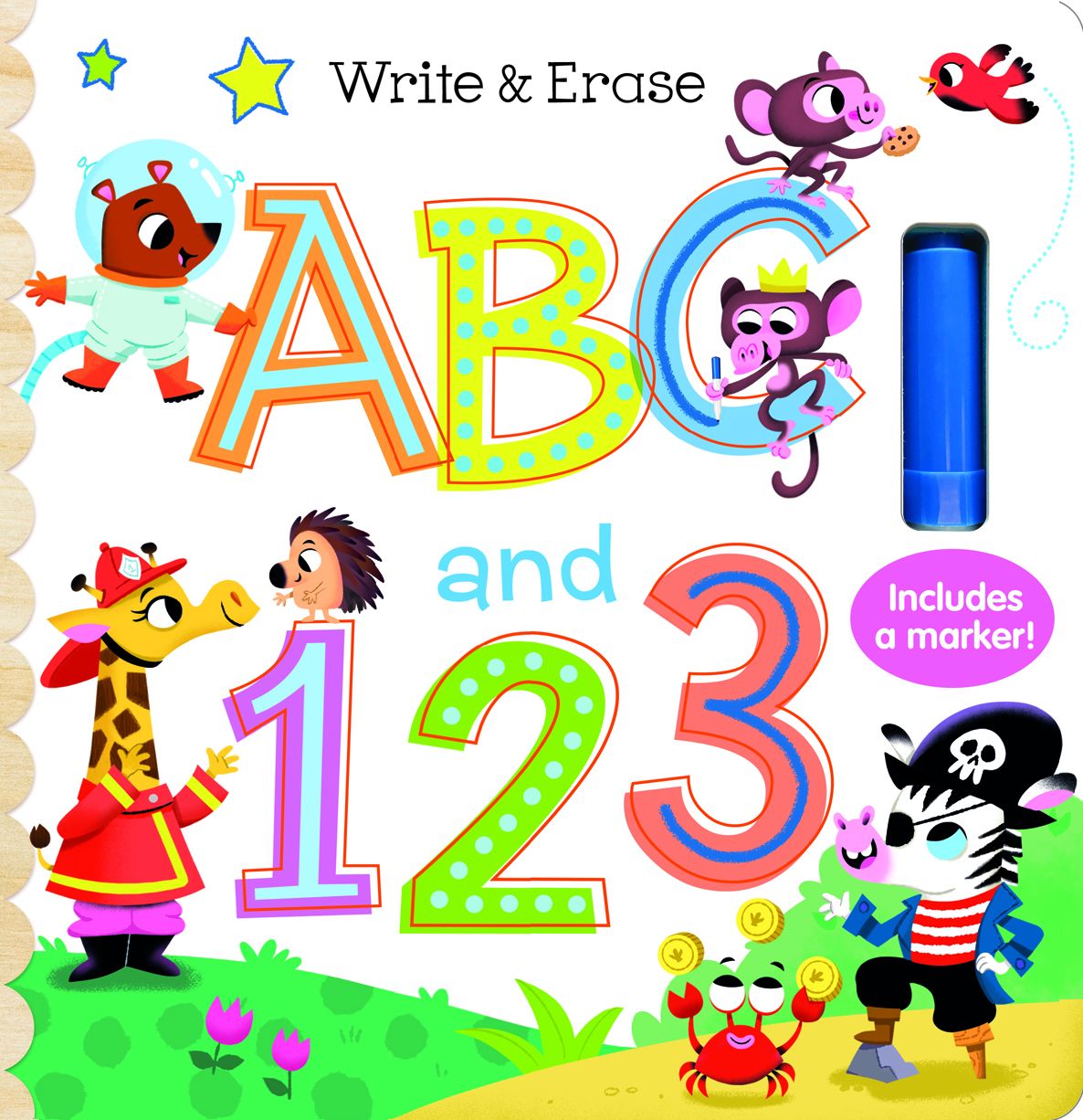 Write & Erase ABC and 123