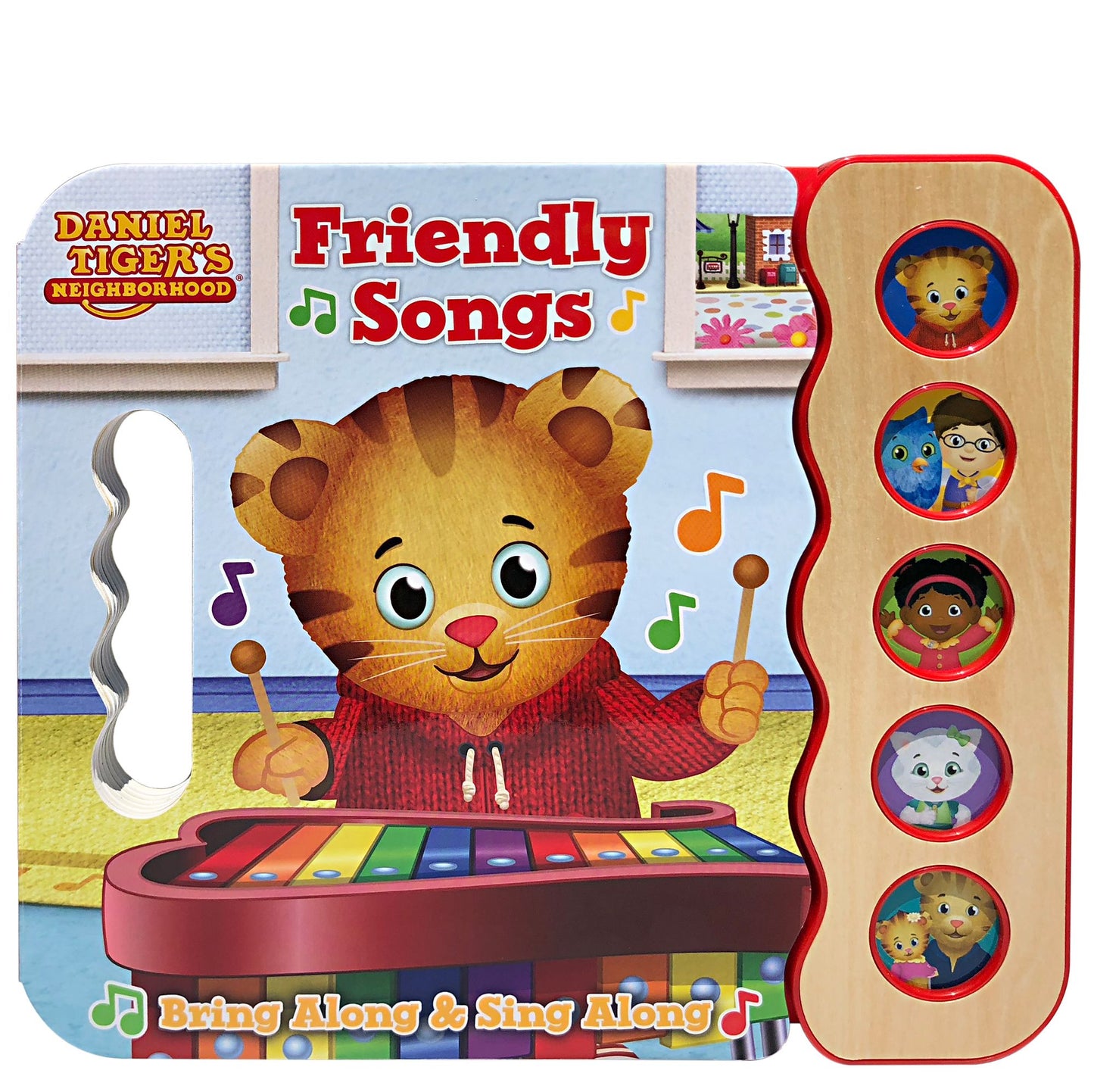 Daniel Tiger's Friendly Songs: Song Book Wood Module with Handle