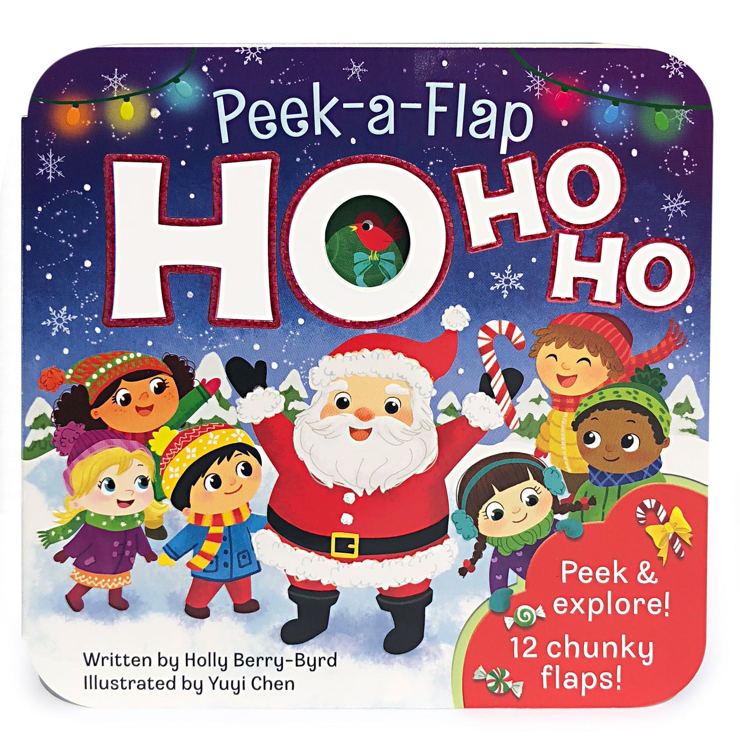 Ho Ho Ho: Peek-A-Flap Board Book