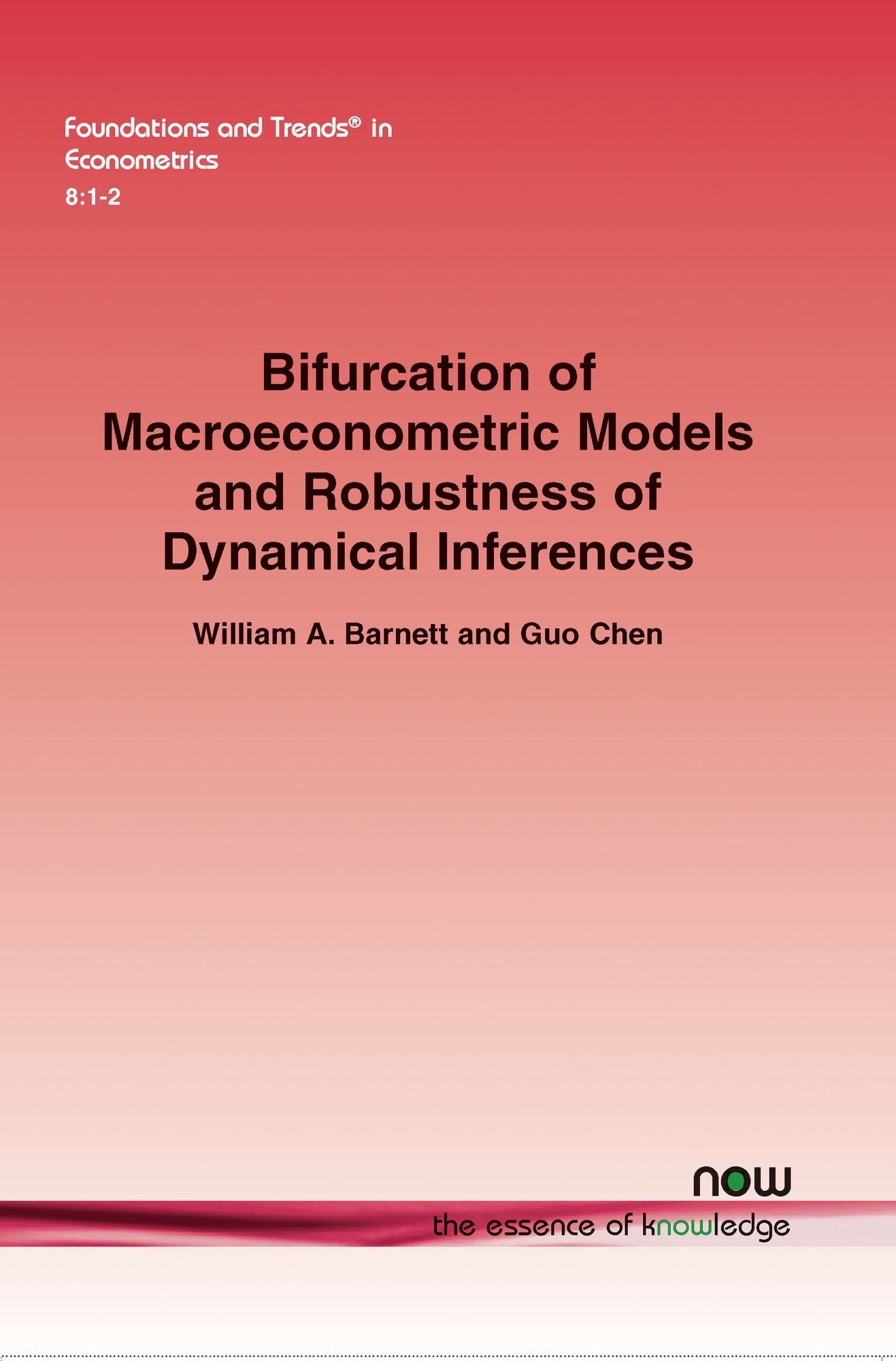 Bifurcation of Macroeconometric Models and Robustness of Dynamical Inferences