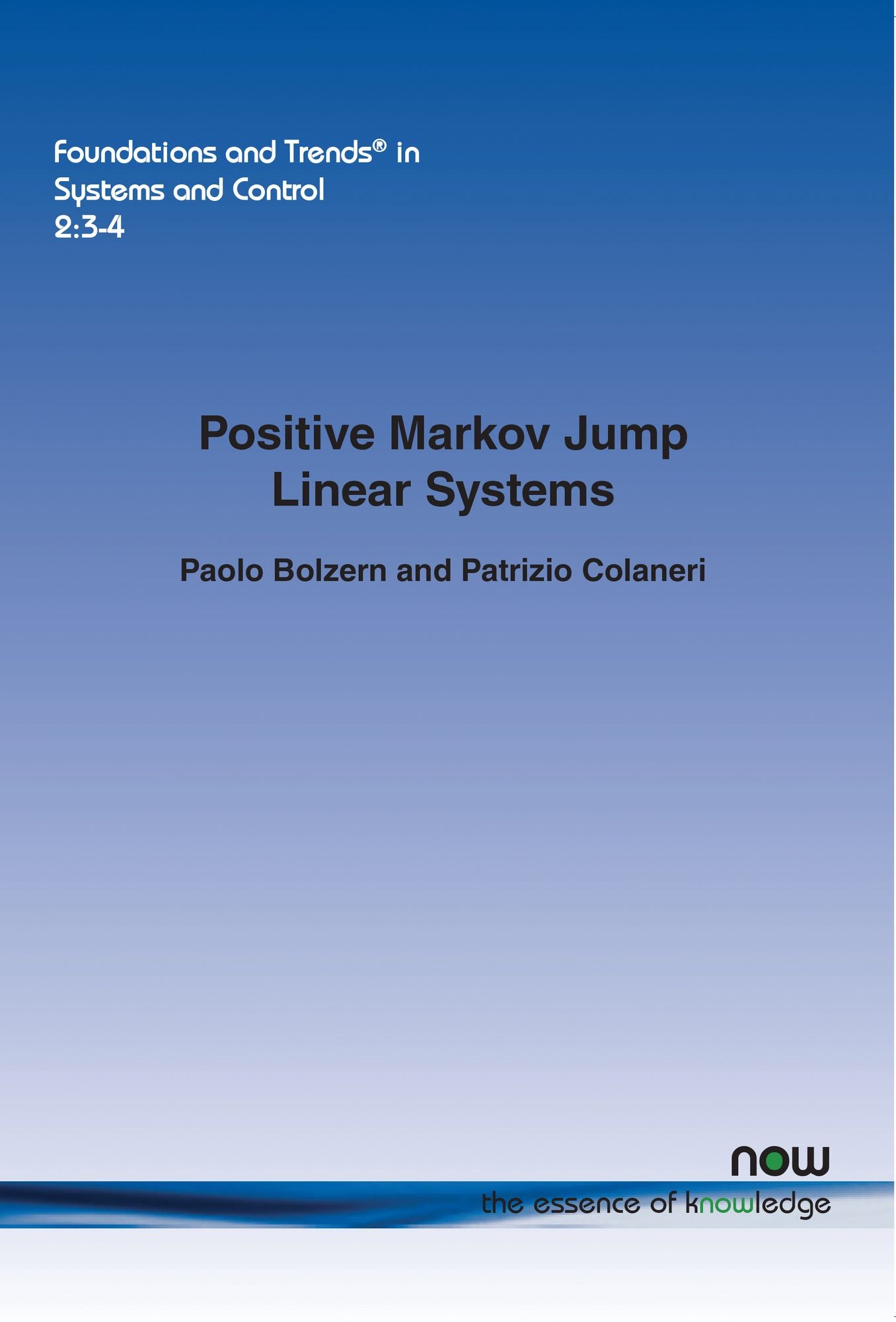 Positive Markov Jump Linear Systems