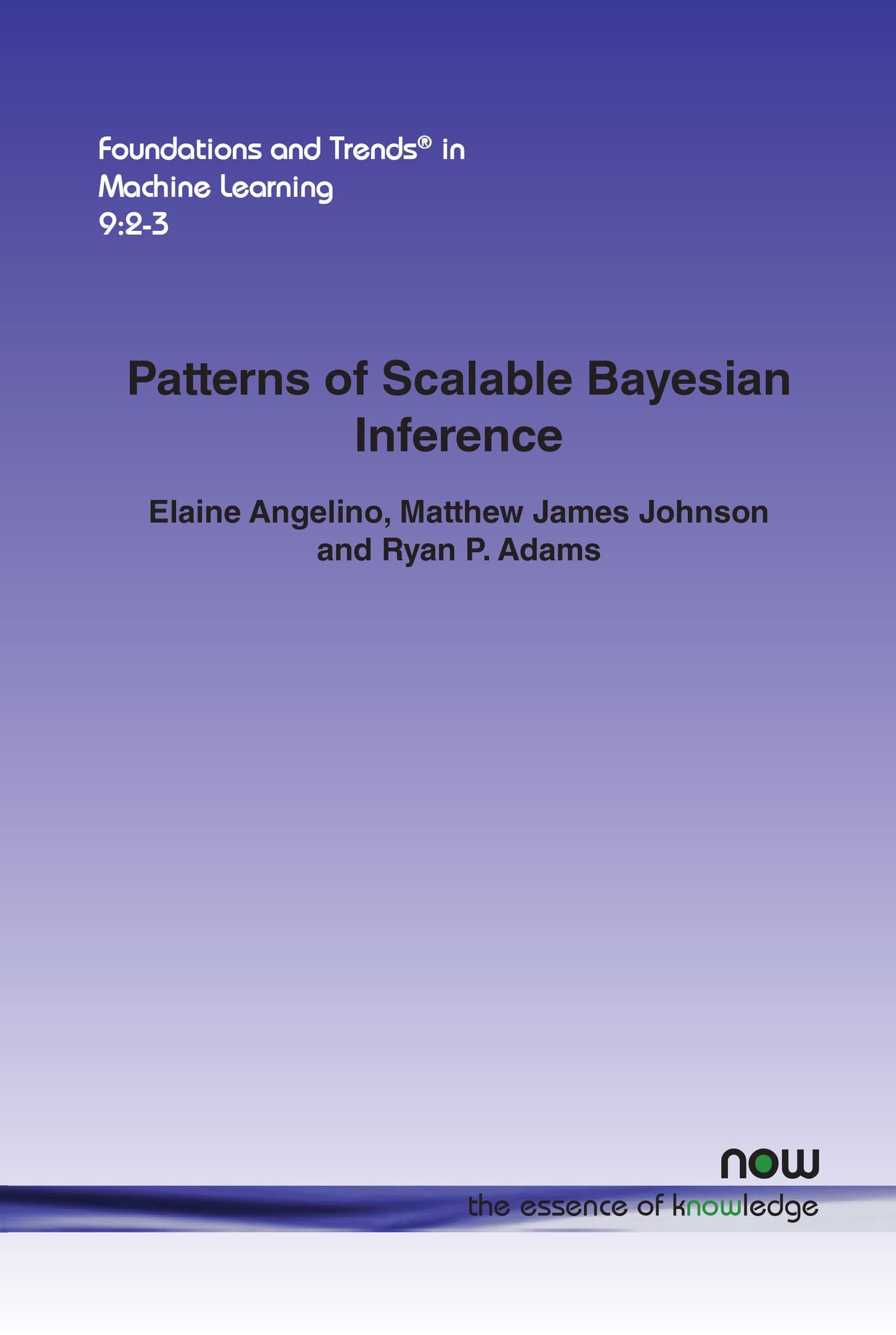 Patterns of Scalable Bayesian Inference