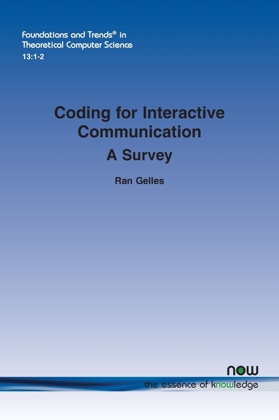 Coding for Interactive Communication: A Survey