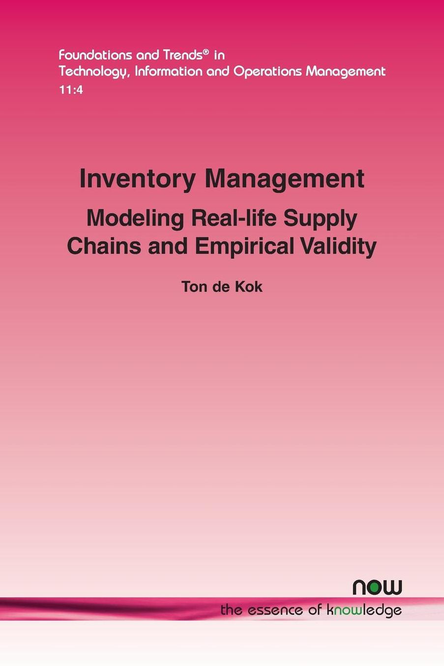 Inventory Management: Modeling Real-life Supply Chains and Empirical Validity