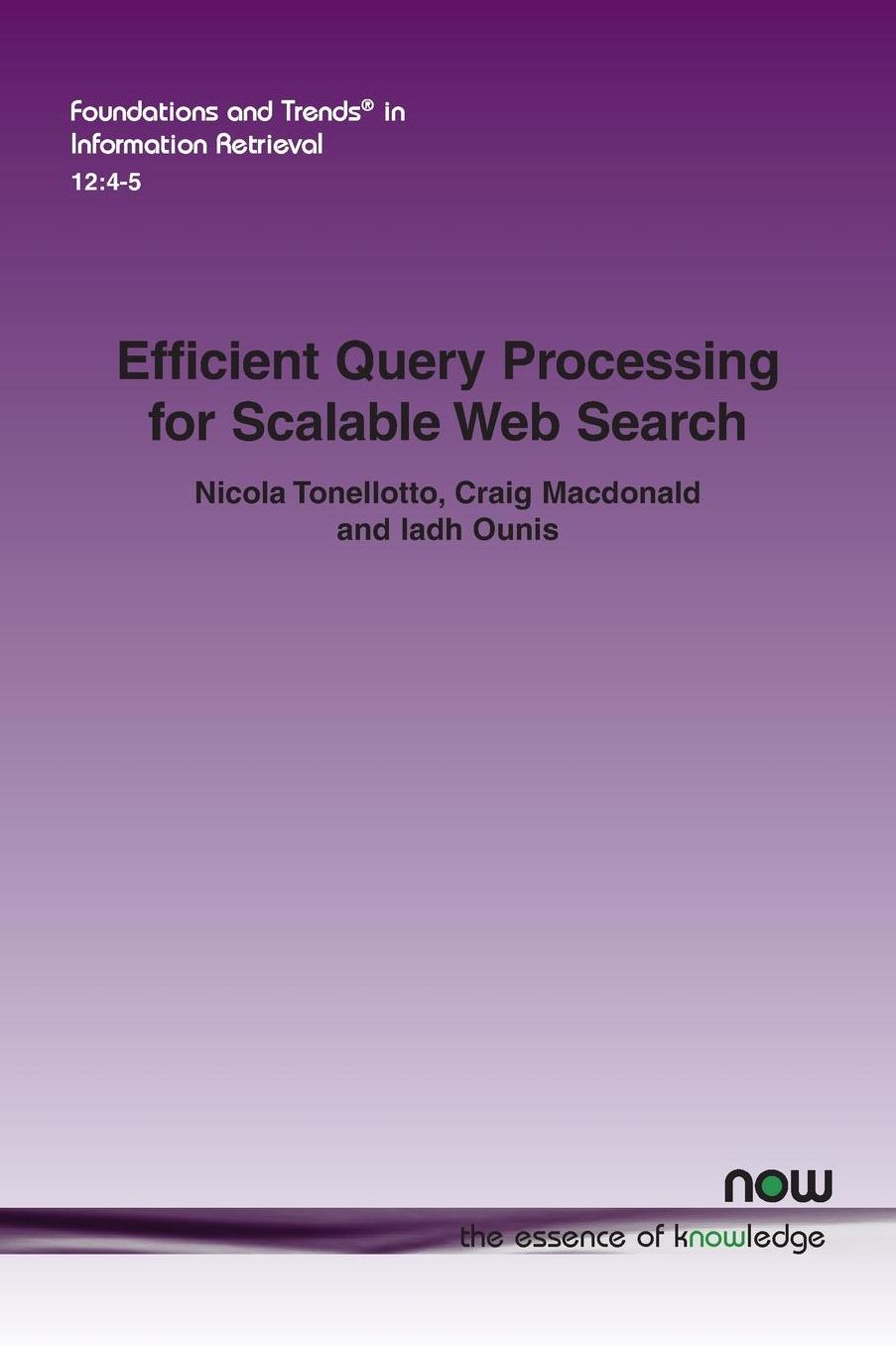 Efficient Query Processing for Scalable Web Search