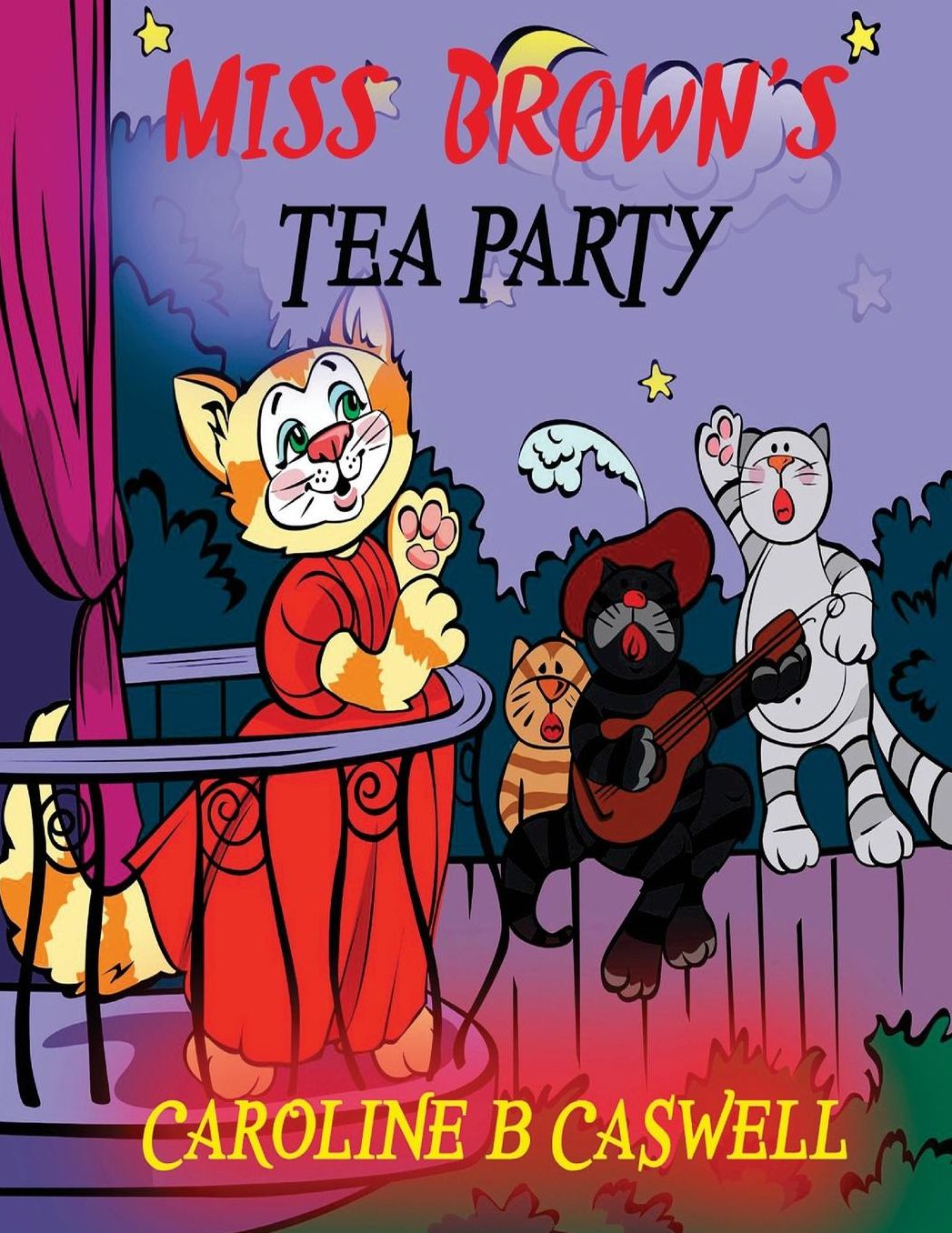 Children's Books - Miss Brown?s Tea Party: Fairy Tale Bedtime Story For Young Readers 2-8 Year Olds