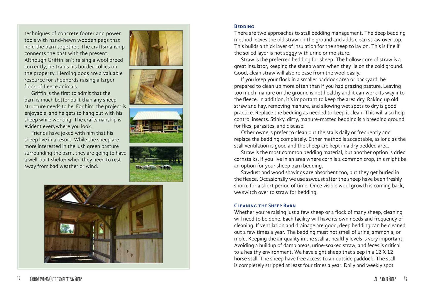 The Good Living Guide to Keeping Sheep and Other Fiber Animals: Housing, Feeding, Shearing, Spinning, Dyeing, and More
