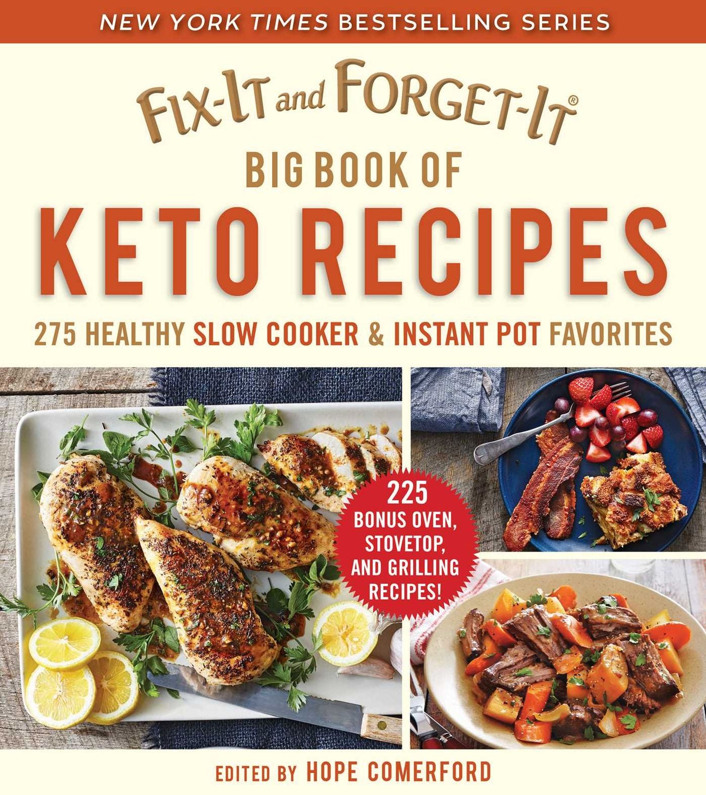 Fix-It and Forget-It Big Book of Keto Recipes : 275 Healthy Slow Cooker and Instant Pot Favorites