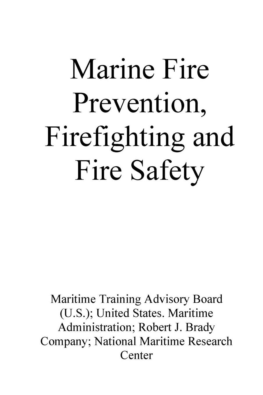 Maritime Fire Safety