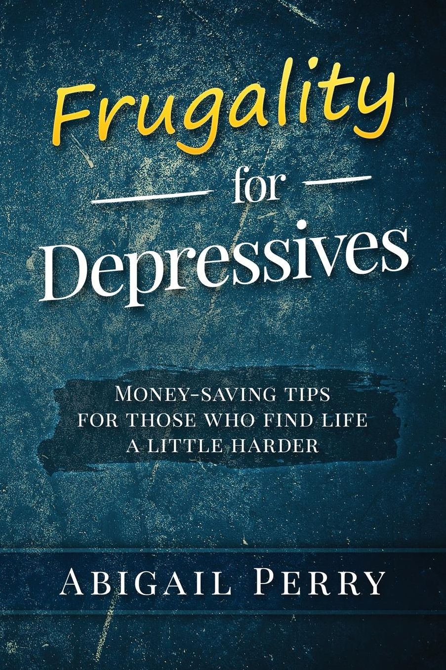 Frugality for Depressives