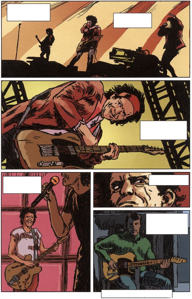 The Rolling Stones in Comics