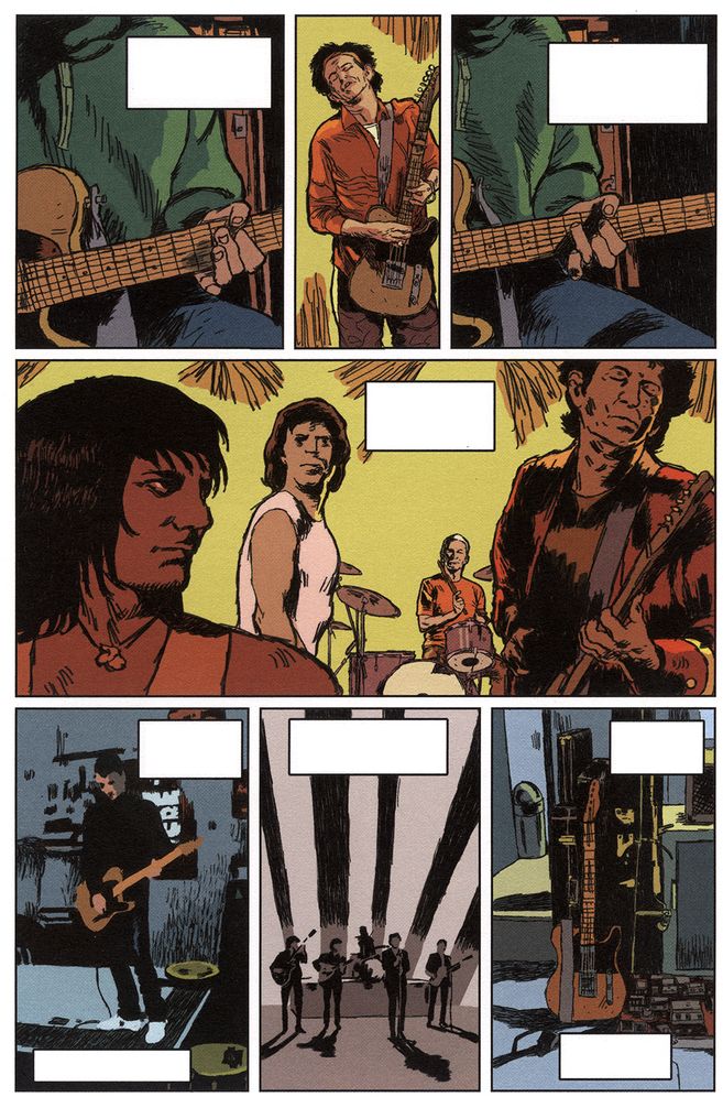 The Rolling Stones in Comics