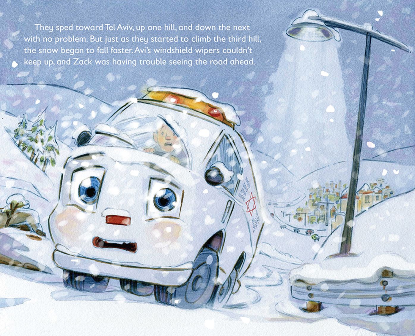 Avi the Ambulance and the Snowy Day