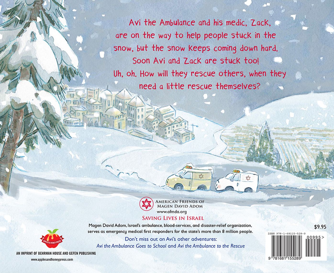 Avi the Ambulance and the Snowy Day