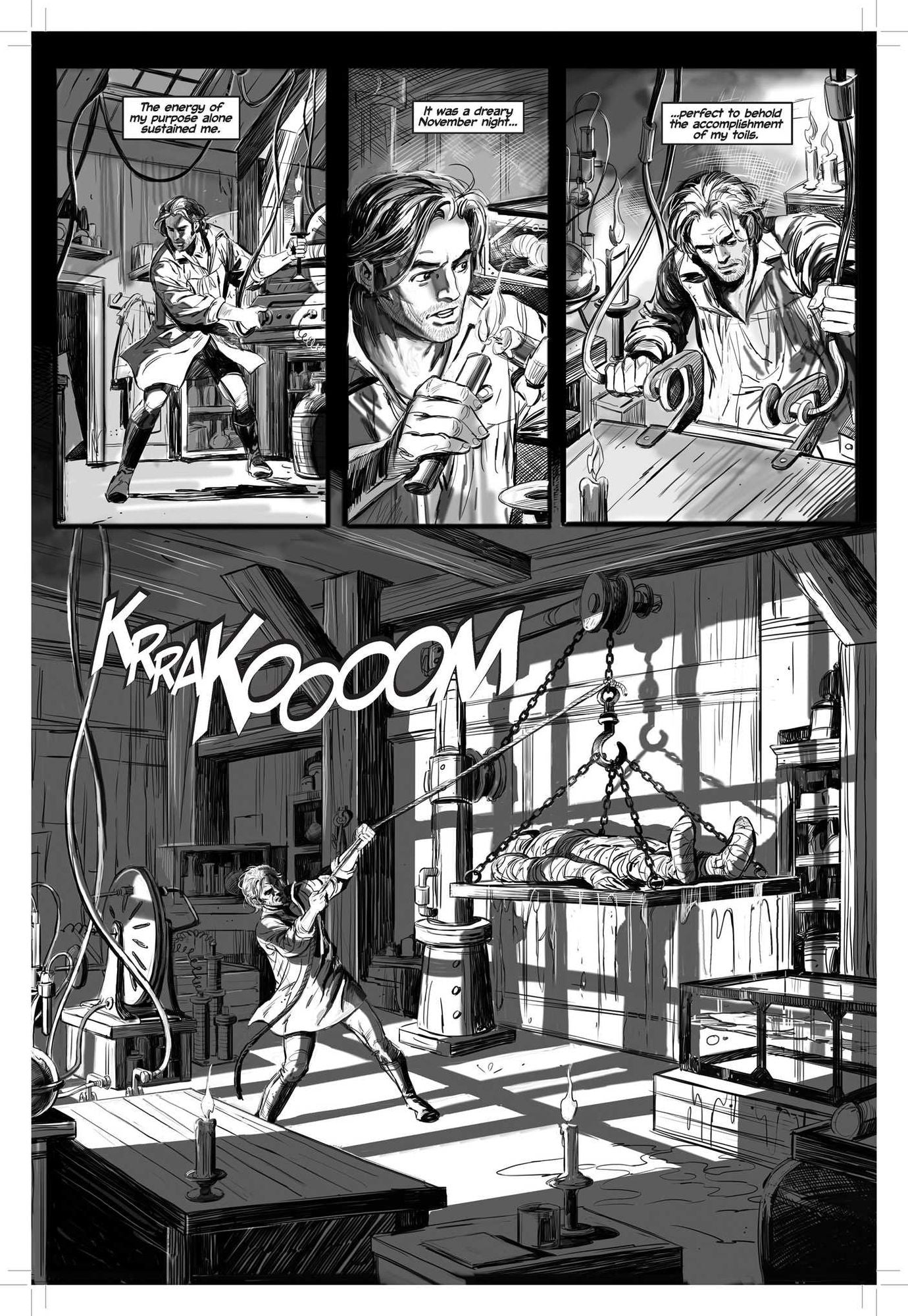 Mary Shelley's Frankenstein Starring Boris Karloff