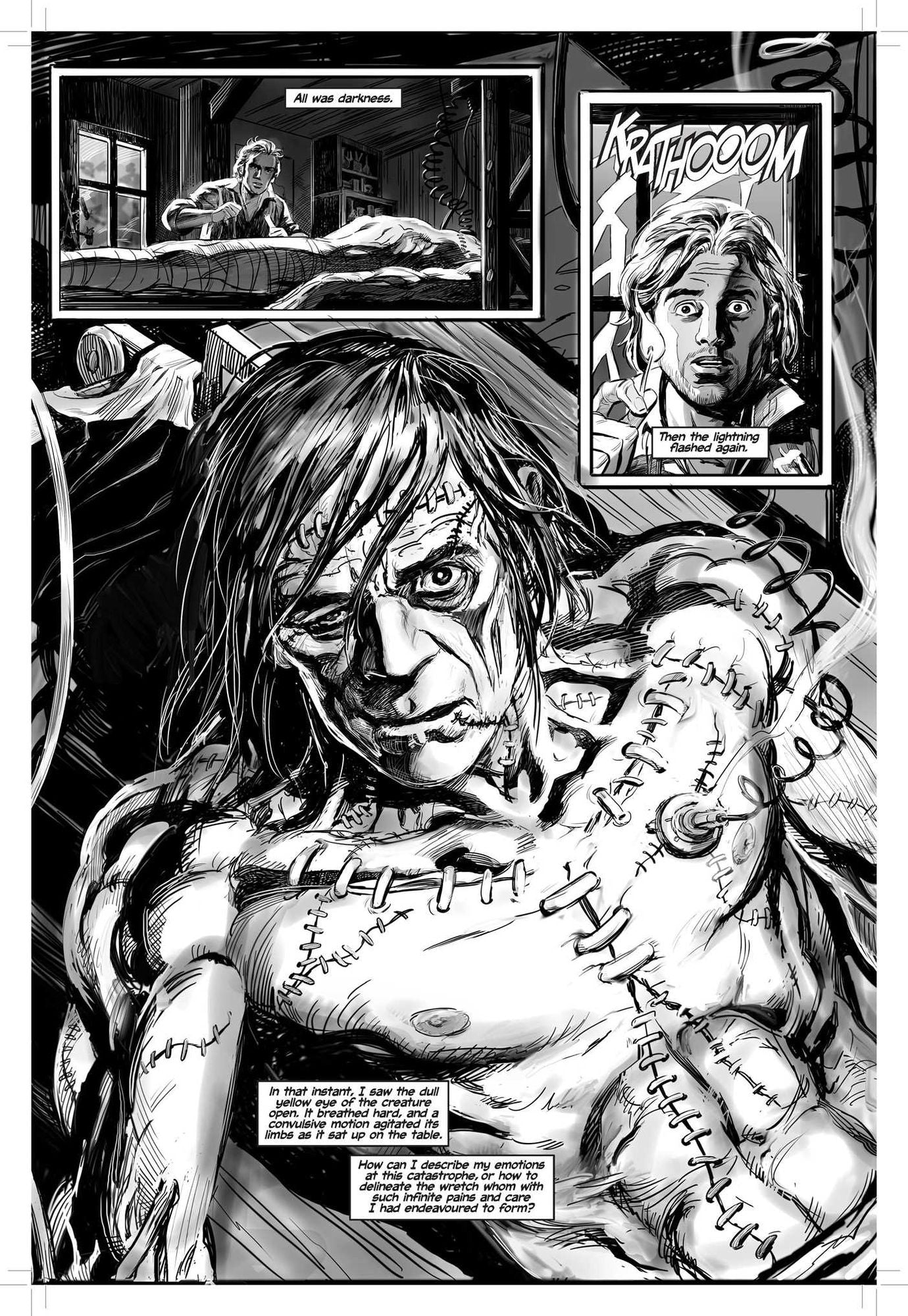 Mary Shelley's Frankenstein Starring Boris Karloff