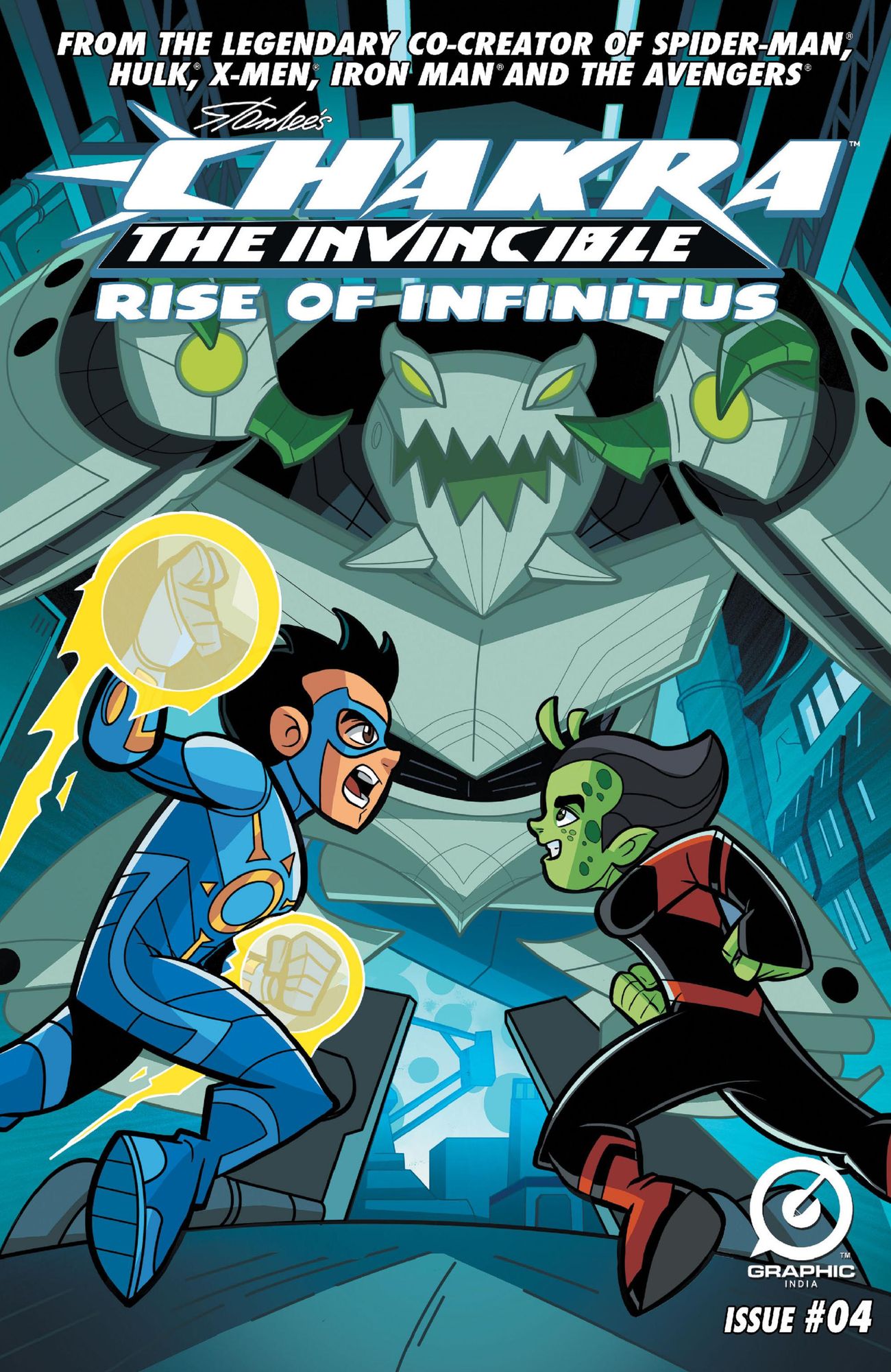 STAN LEE'S CHAKRA THE INVINCIBLE: RISE OF INFINITUS #4