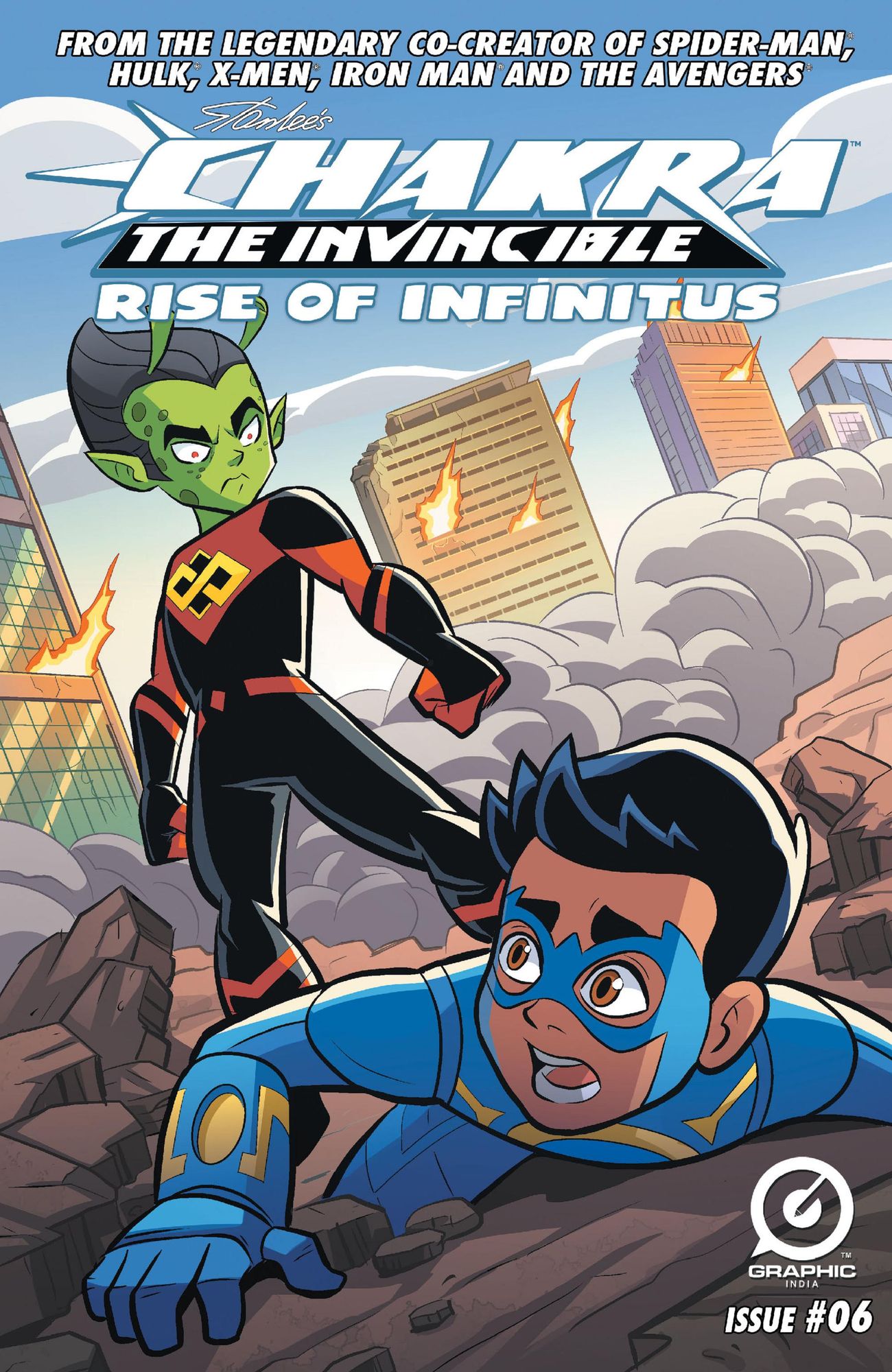 STAN LEE'S CHAKRA THE INVINCIBLE: RISE OF INFINITUS #6